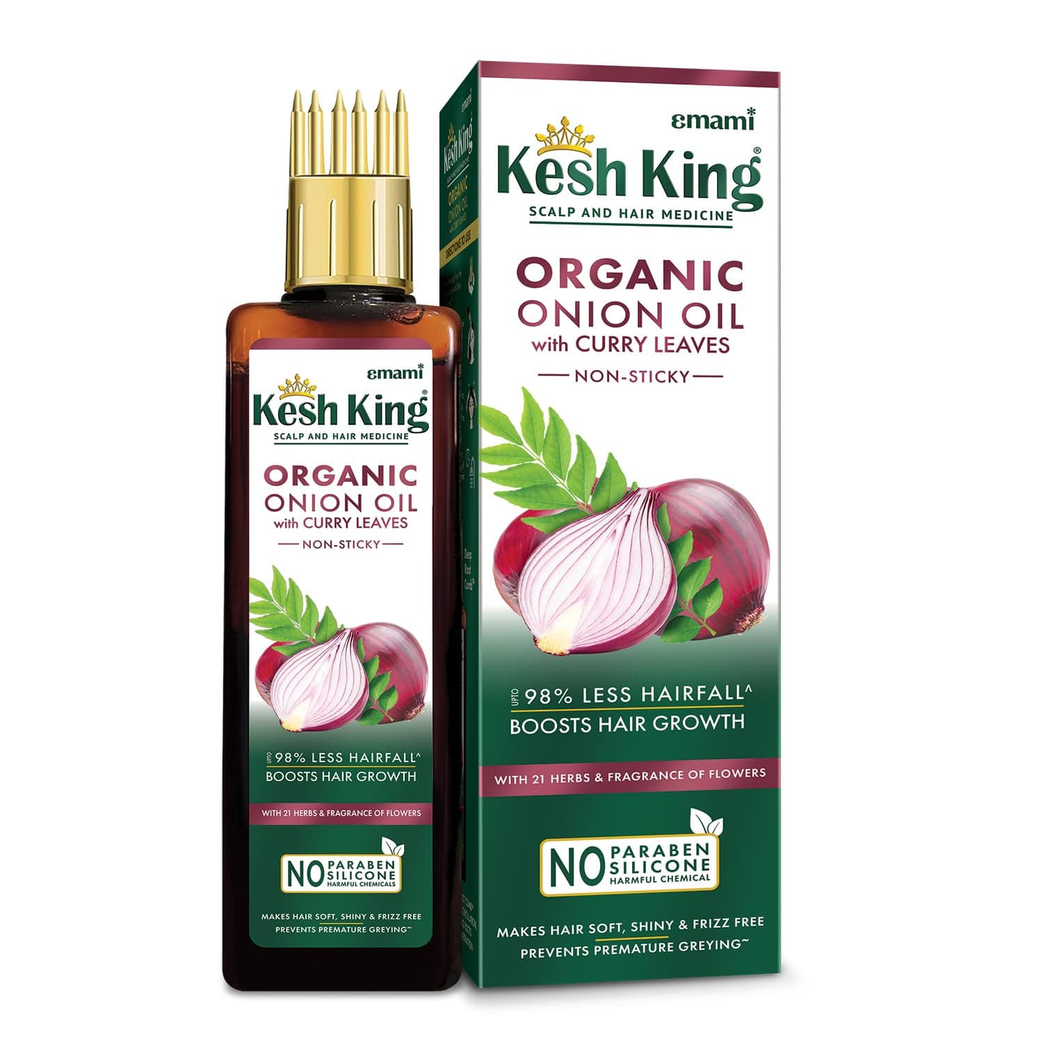 Kesh King Ayurvedic Onion Oil BY Emami