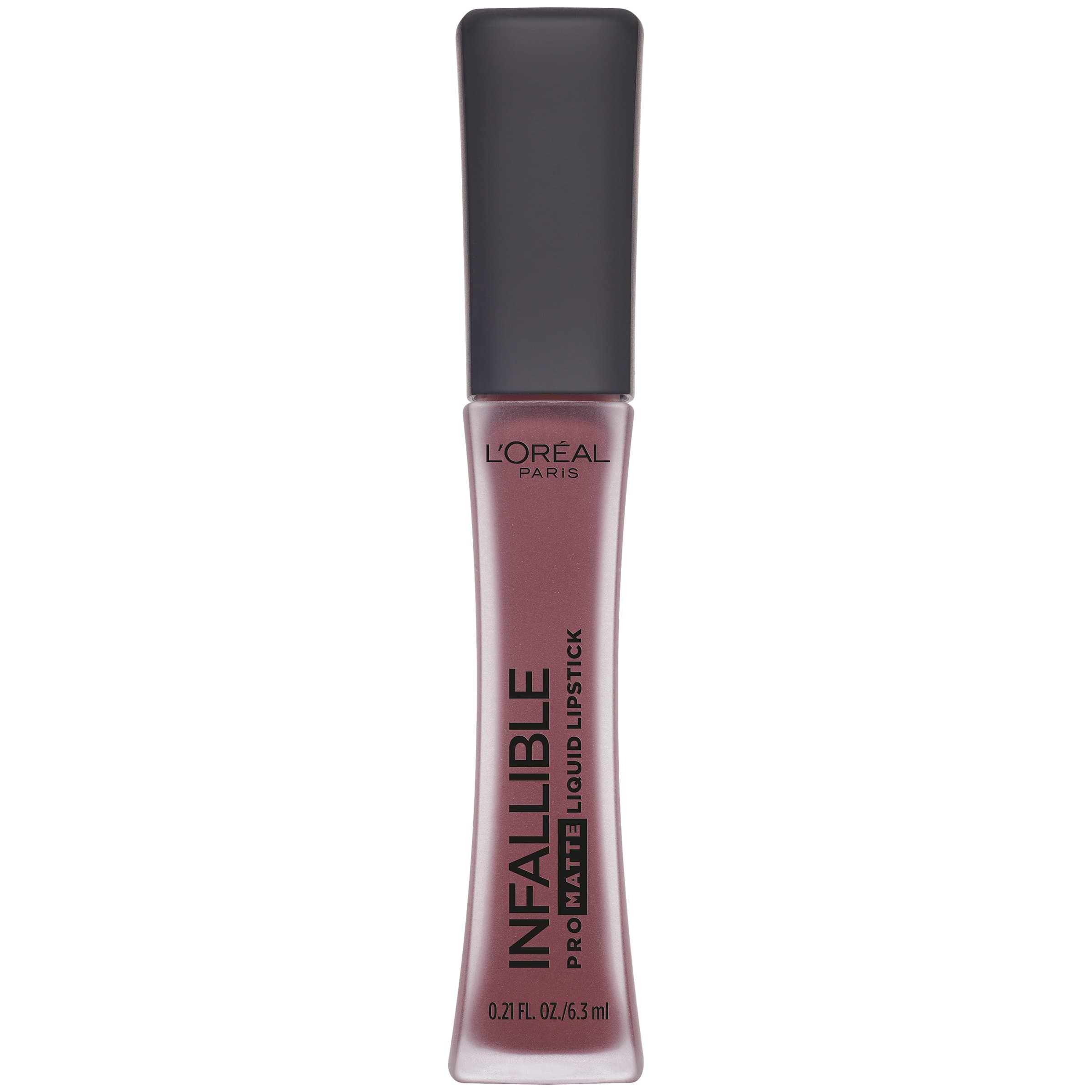 L'Oreal Paris Cosmetics Infallible Pro-Matte Liquid Lipstick, Plum Bum, 0.21 Fluid Ounce