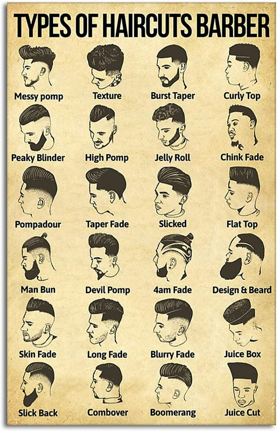 Hair Stylist Haircuts Beards Barber Shop -300 Piece Puzzles, Adult Puzzles, Dog Puzzles, Unique Animal Shape Puzzles, Holiday Puzzles, Perfect Collection of Family Fun Games