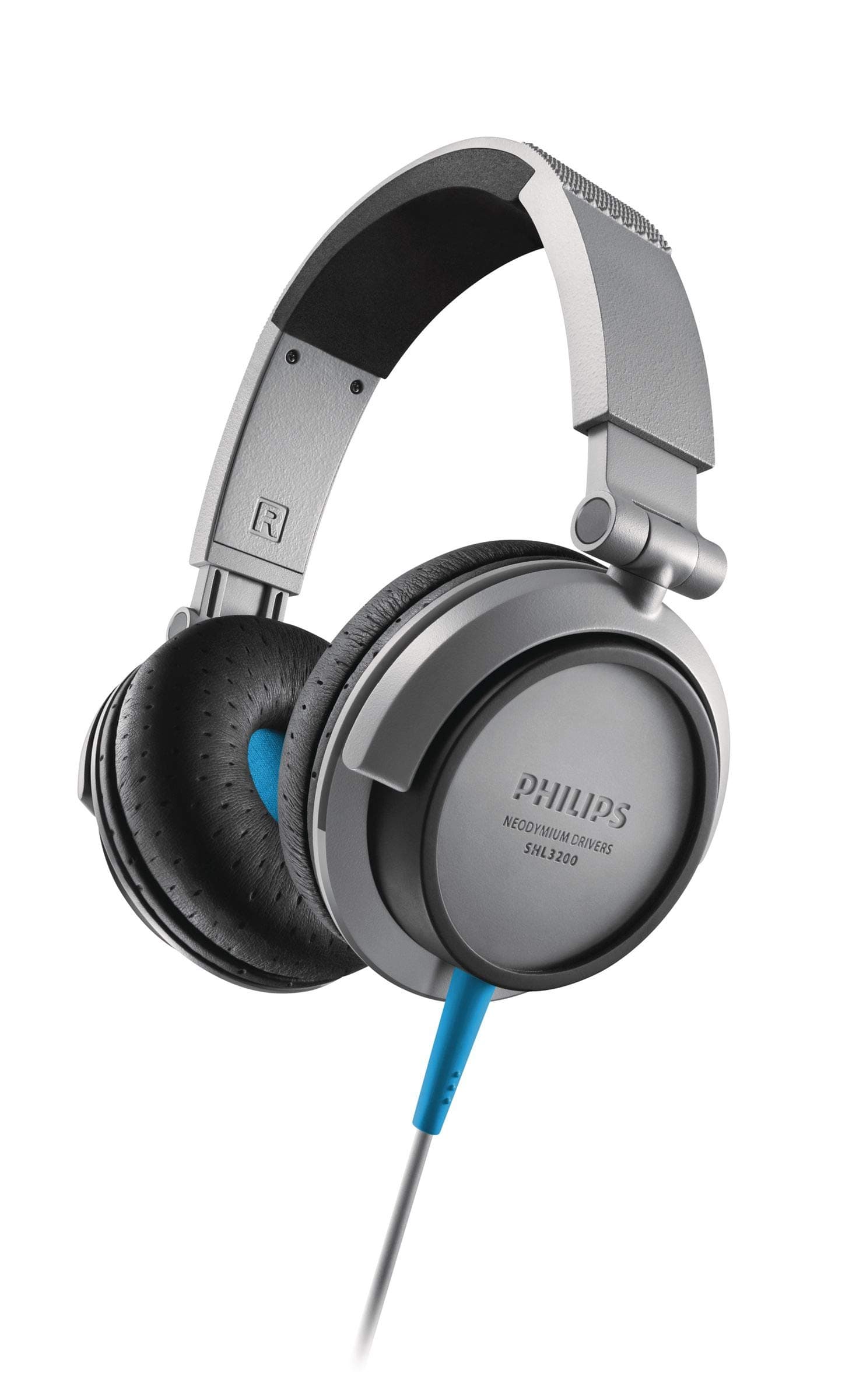 Philips SHL3200/28 DJ Monitor Style Headband Headphones (Grey)