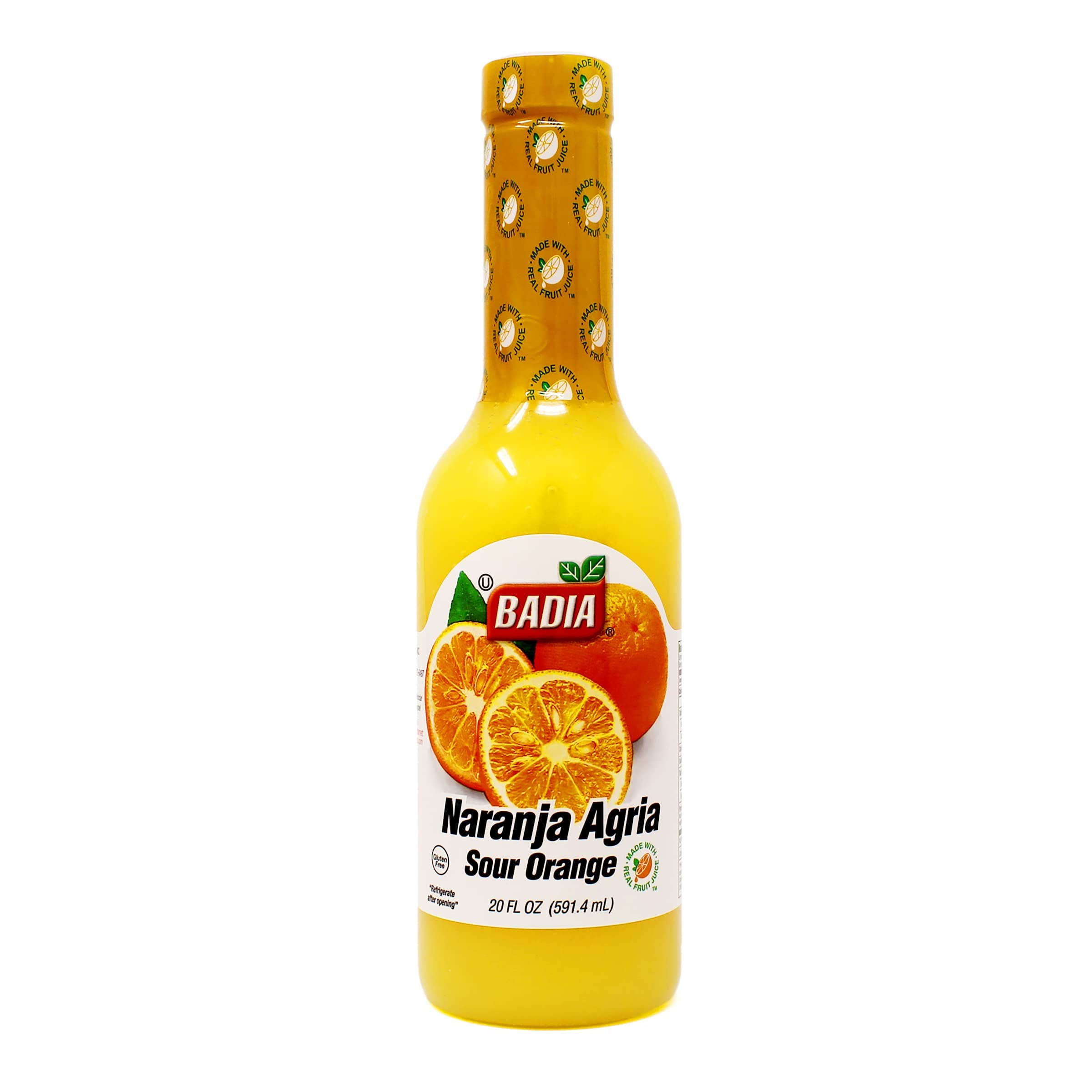 Badia Sour Orange Marinade, Naranja Agria, 20 fl oz – Tangy & Citrusy Blend for Marinating Chicken, Pork, Seafood & More