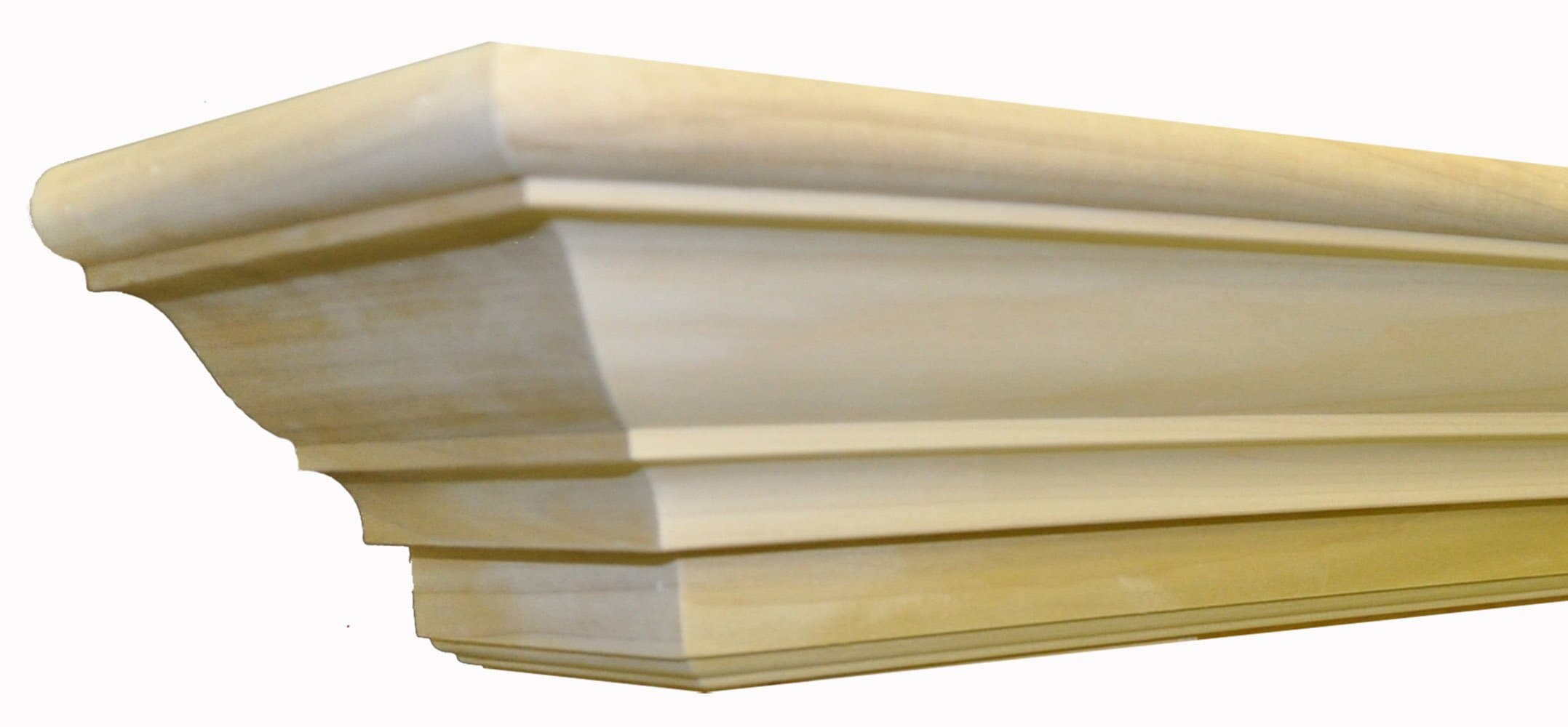 SAMS Creek Westminster 6' Unfinished Poplar Mantel Shelf