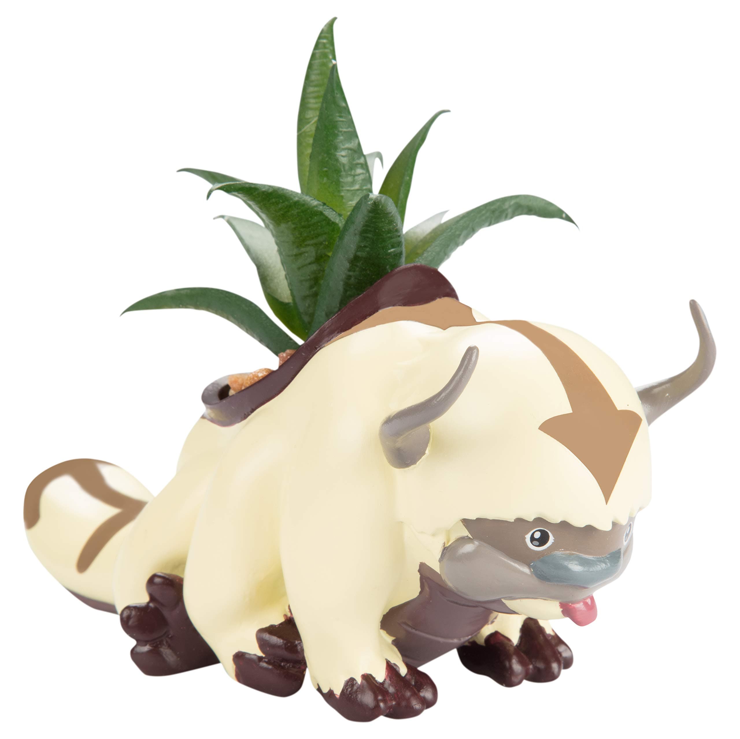 SCS Direct Avatar: The Last Airbender Appa Planter - Flying Bison Indoor Pot for Succulents, Fake or Real Plant - Officially Licensed - Collectible Gift for Women, Men, Adults & Fans of Avatar