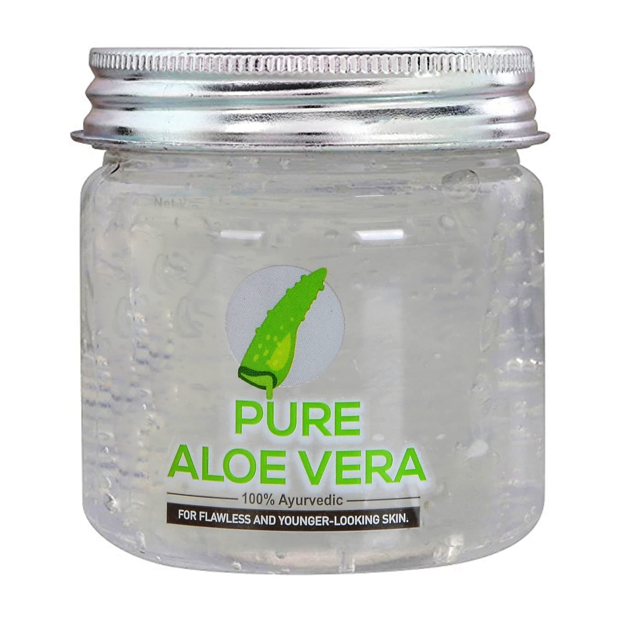 100% Natural and Pure Aloe Vera Gel for Acne, Face Scars, Glowing Skin and Hair Care (Non toxic), 230ml