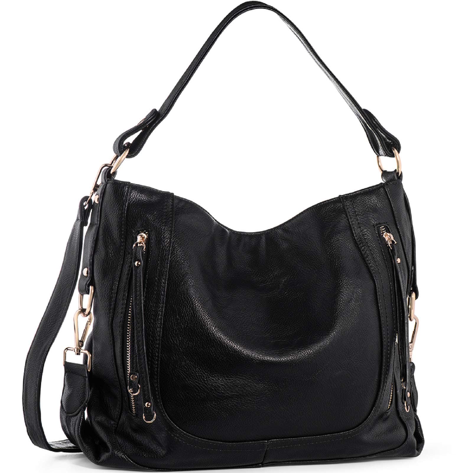 Handbags for Women, Women's Shoulder Bags PU Leather Hobo Handbags Top-Handle Purse for Ladies