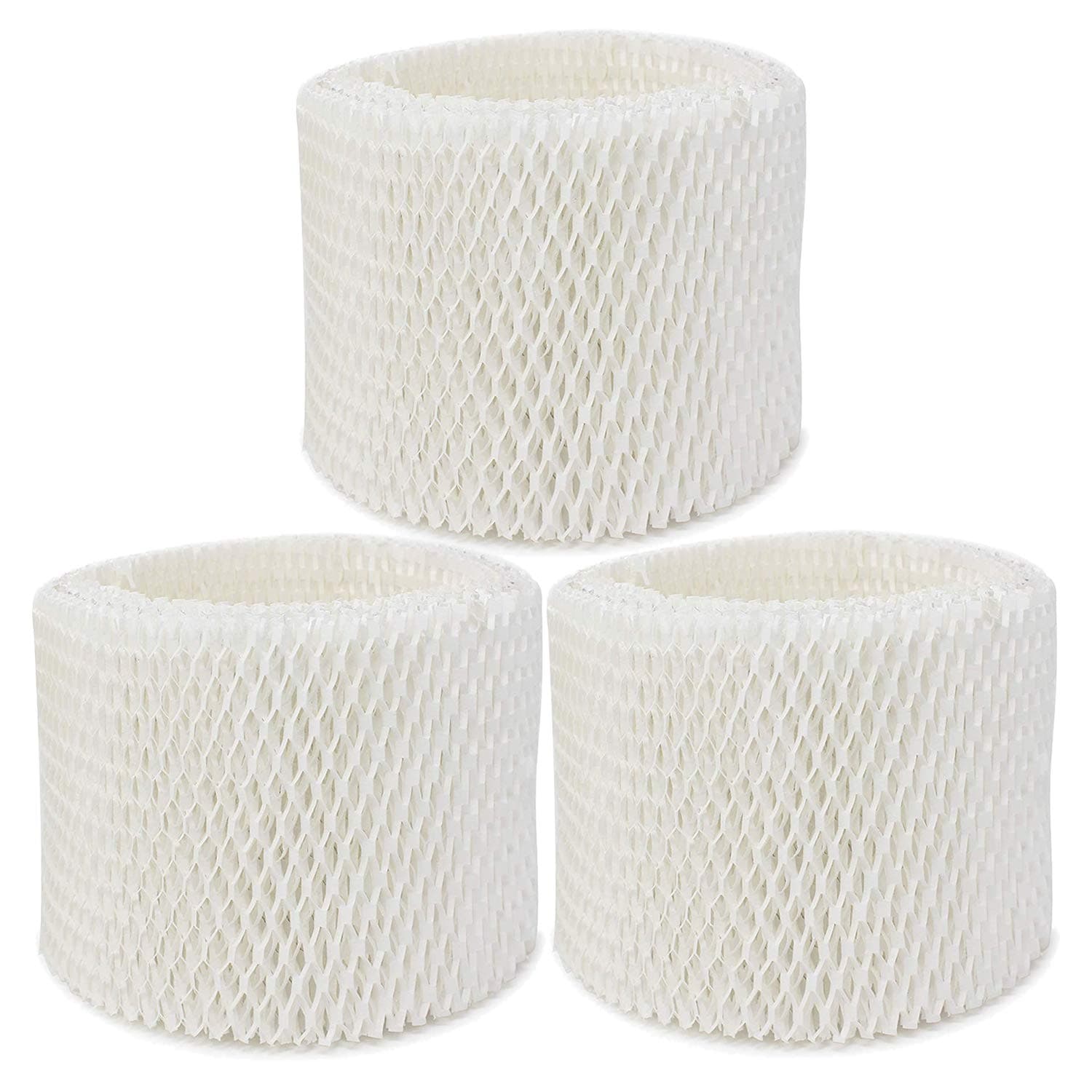 Extolife 3 Pack WF2 Humidifier Filters for Vicks Humidifier V3100 V3500 V3600 V3700 V3800 V3850 V3900, for Kaz 3020, for Honeywell HCM-350 HCM-630 HCM-300T, for Sunbeam 1118 1119, ECM-250i, ECM-500
