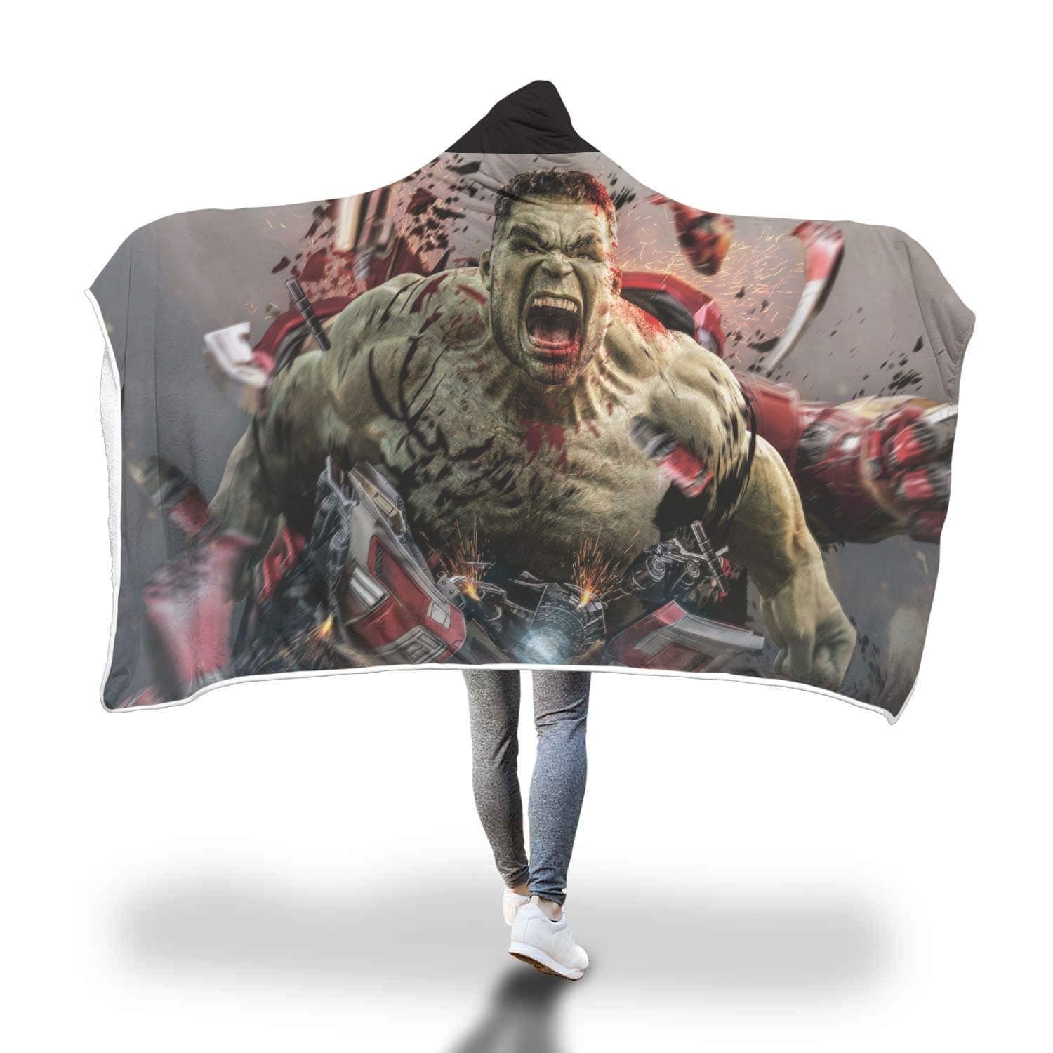 Marvel Avengers Endgame Movie Hoodie Blanket Hooded Shirt Clothing