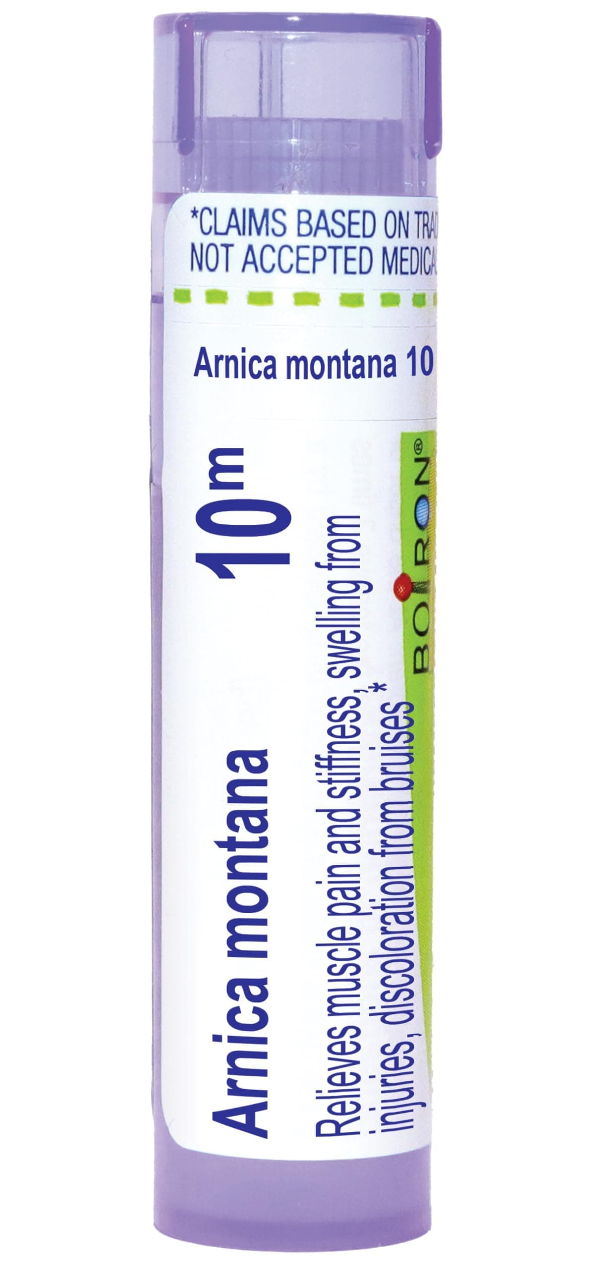 Arnica Montana 10M for Muscle Pain, Stiffness, Swelling from Injuries & Bruises - 80 Pellets