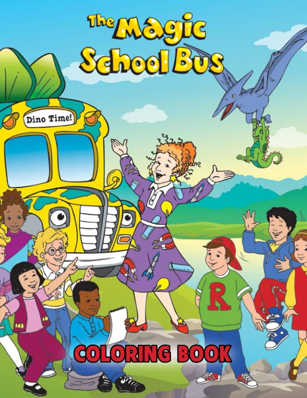 The Magic School Bus Coloring Book: 50+ Coloring Pages. It is an interesting book, with vivid and rich illustrations to increase creativity for users of all ages.
