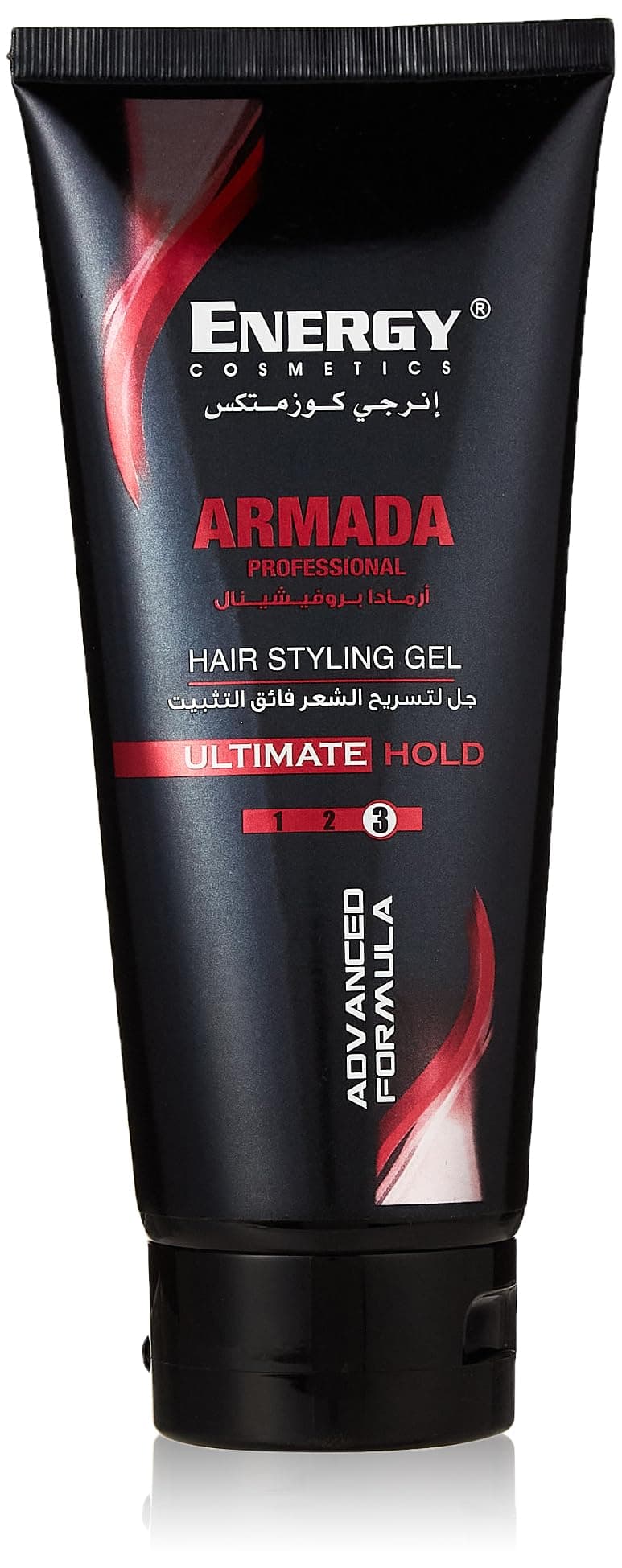 Armada Professional Hair Styling Hair Gel, Ultimate Hold, Fast Drying, Non Flaky & Humidity Resistant, Ideal For All Hair Types 200 ml