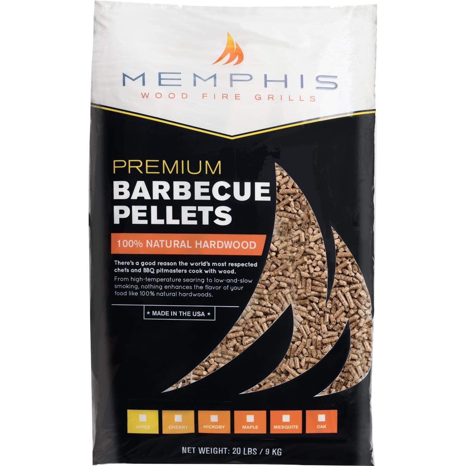 Memphis Grills Natures Way 20 Lb. Natural Hardwood Pellets - Maple