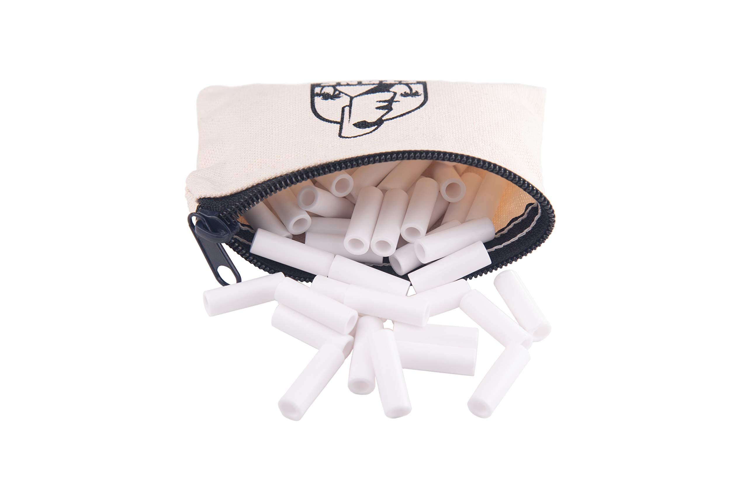 Stone Smoking Tip 50 Pack Ceramic Rolling Tip Filter