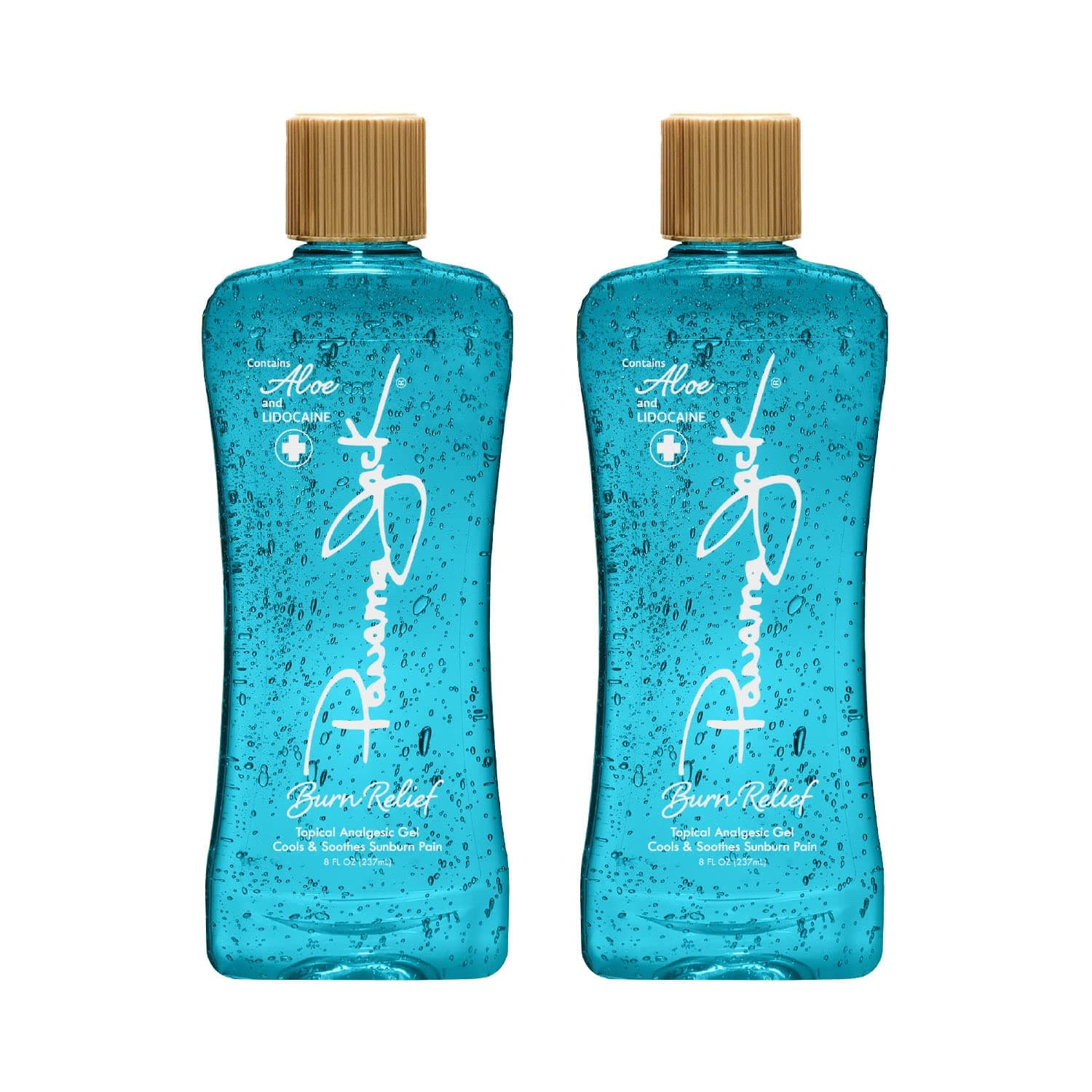 Panama Jack Burn Relief Gel - After Sun Topical Analgesic, Cools & Soothes Sunburns, Insect Bites, Cuts & Scrapes, Contains Aloe and Menthol, 8 FL OZ