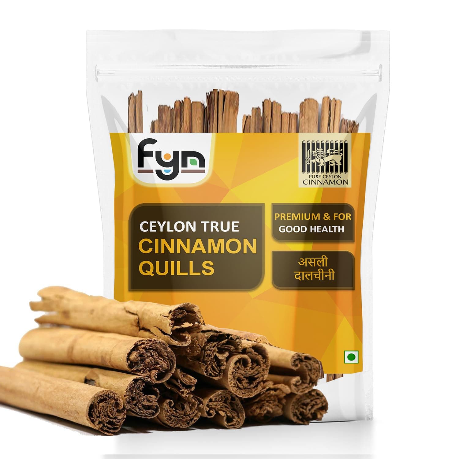 FYN True Sri Lankan Cinnamon Quills/World's Finest Ceylon Dalchini (Whole, 200g)