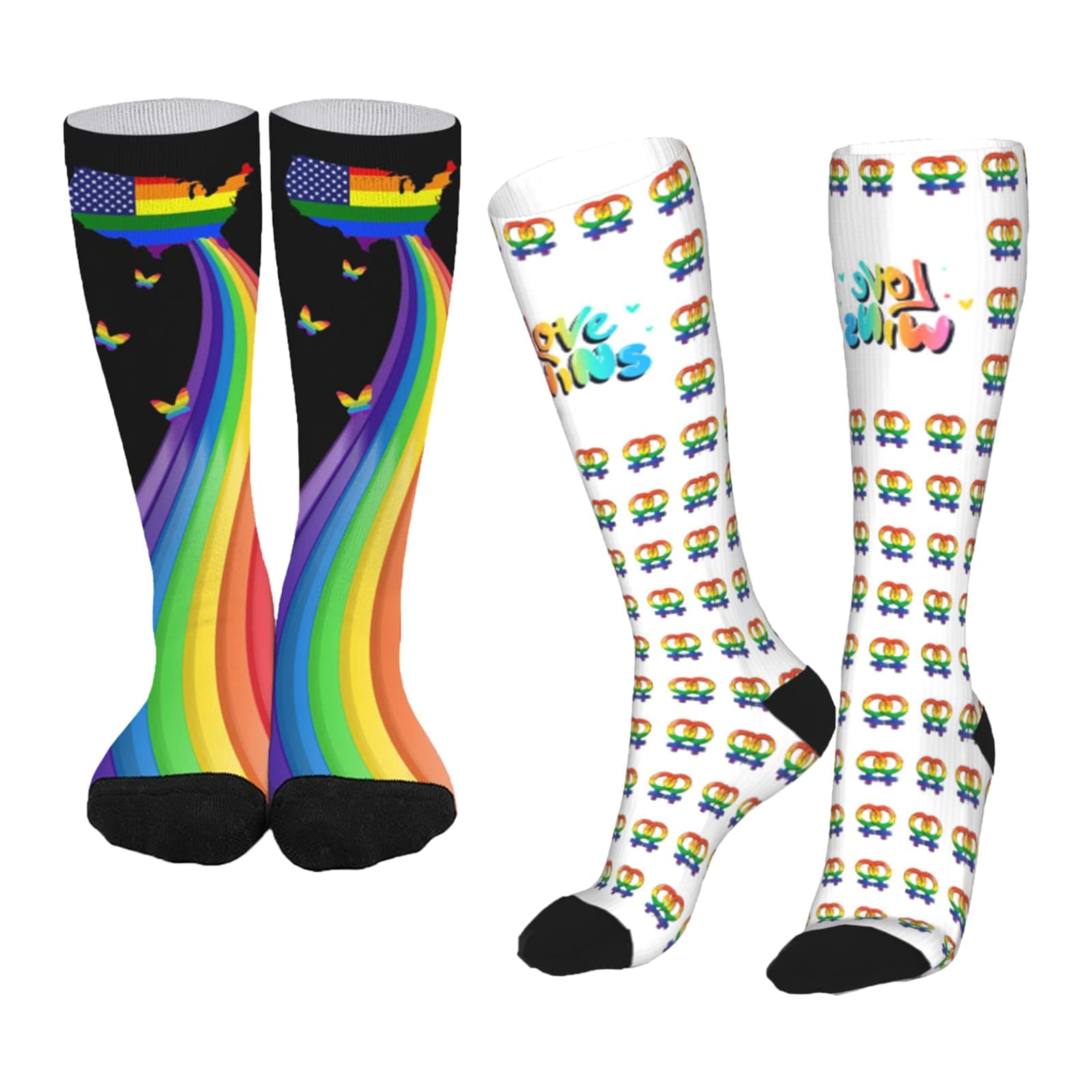 Games Novelty Cotton Comfortable Black Stockings Men Women Child Socks