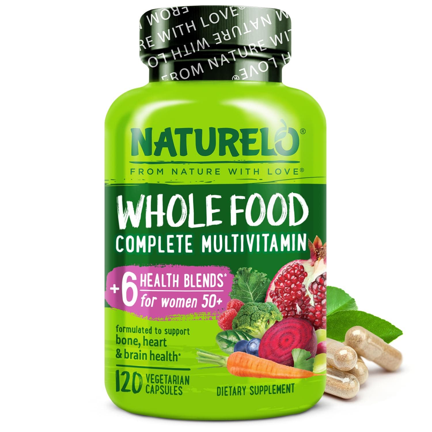 Whole Food Multivitamin for Women 50+, 120 count