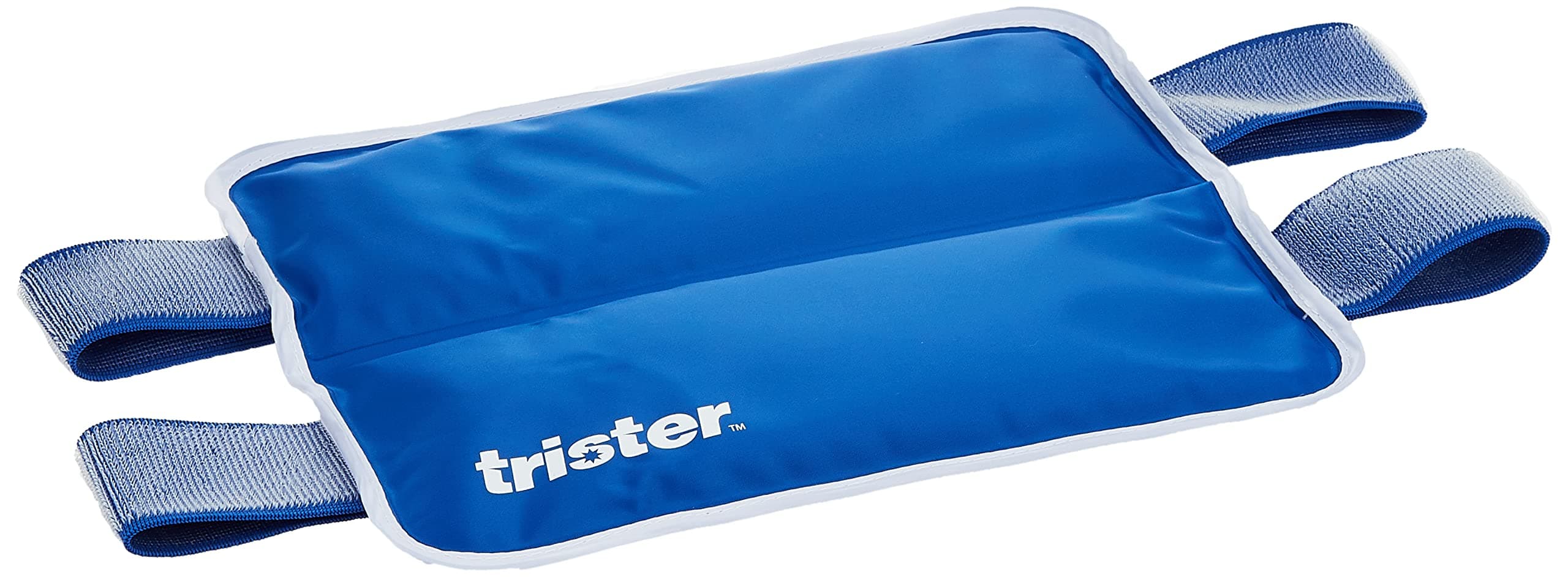 Trister Soft Cold/Hot Gel Pack Back Wrap | Helps Relieve Aches & Pains Arms/Legs/Back | Stomach Sport Injuries Swelling Fever Velcro Snap Fit | TS-540HC-BK