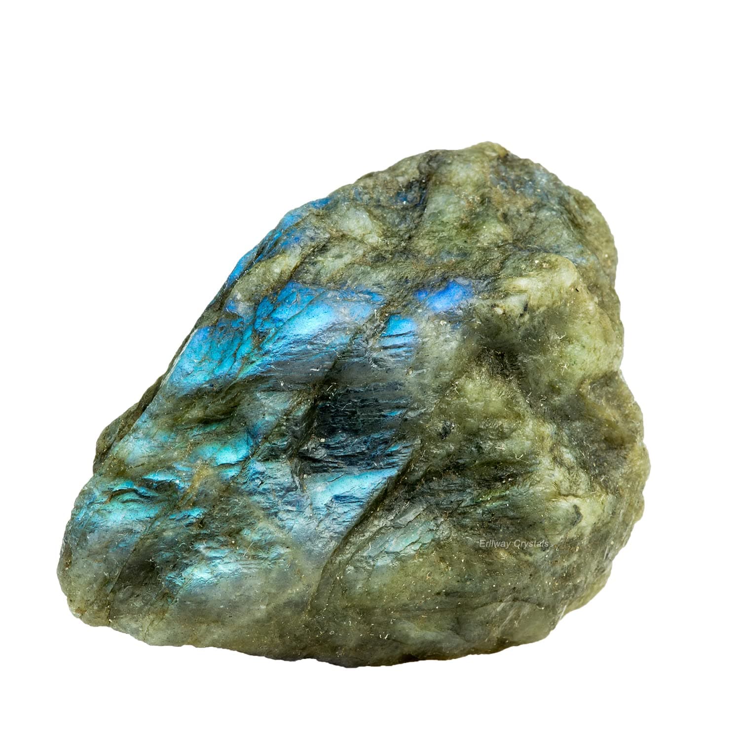 Labradorite Raw Crystals, Large 1.25-2.0" Healing Crystals Natural Rough Stones Crystal for Tumbling, Cabbing, Fountain Rocks, Decoration, Polishing, Wire Wrapping, Wicca & Reiki