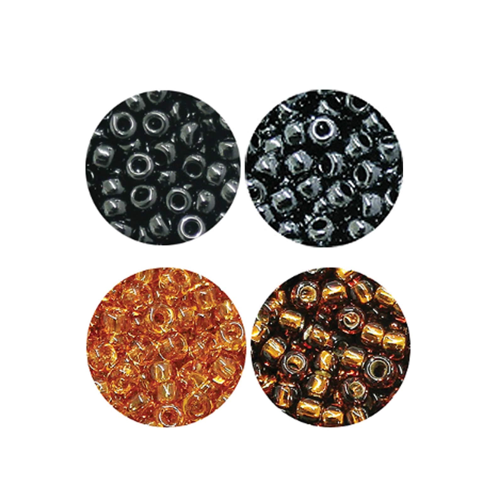 Killer Caddis Glass Beads Medium Copper