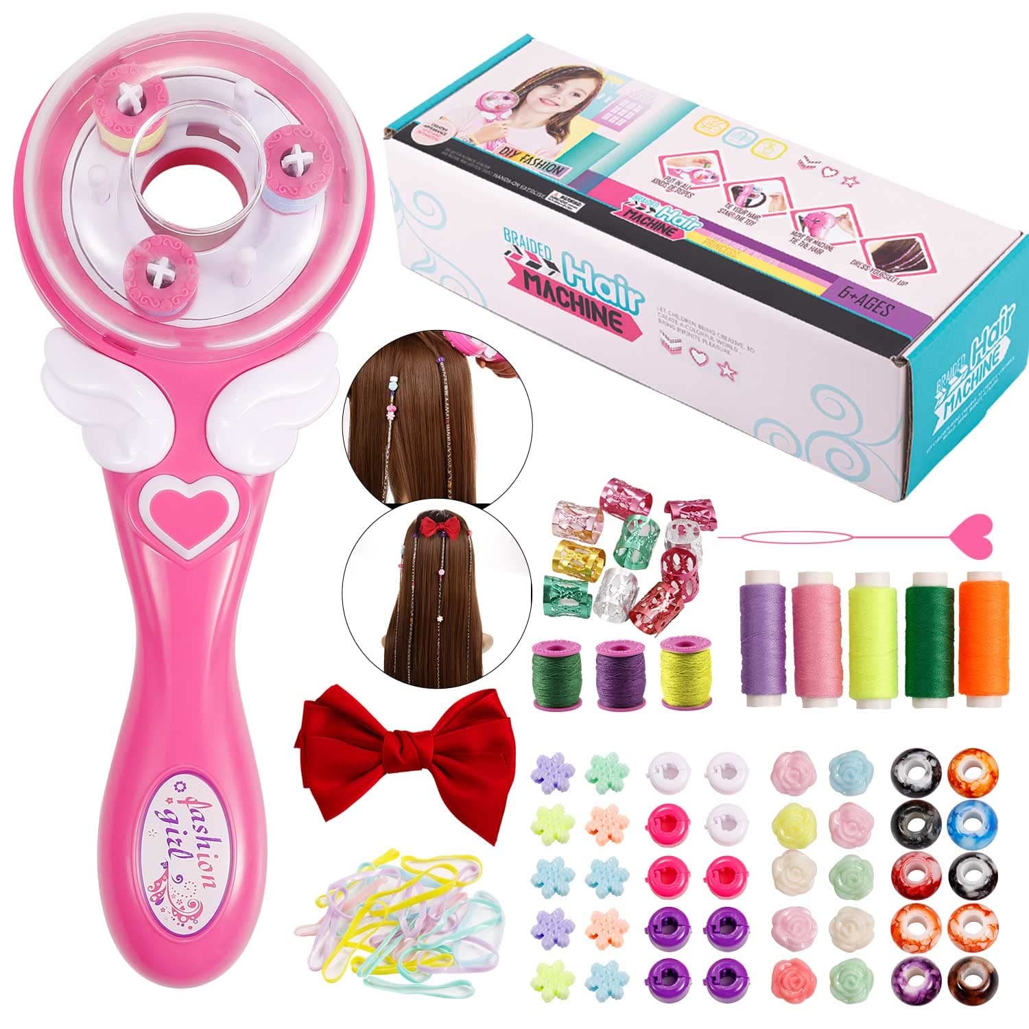 Automatic Hair Braider Decoration Easy Styling DIY Tool Electric Hairstyle Tool Gifts Beauty Fashion Salon Toy Kits For Teen Girls