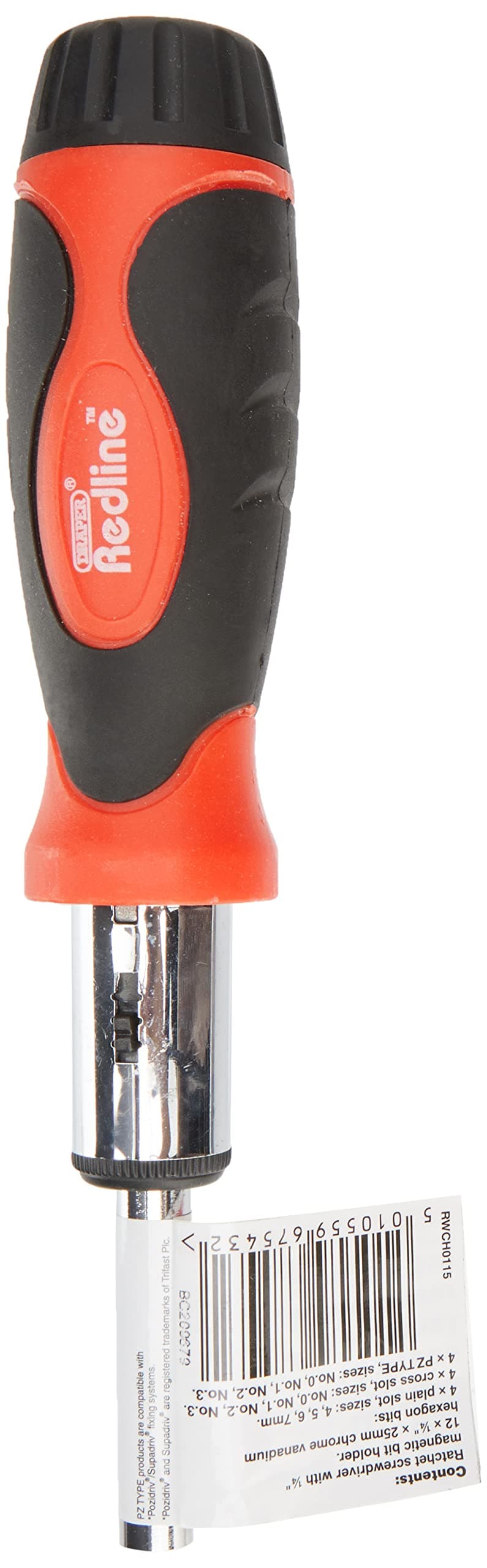 67543 Ratcheting Screwdriver and Bit Set (14-Piece)