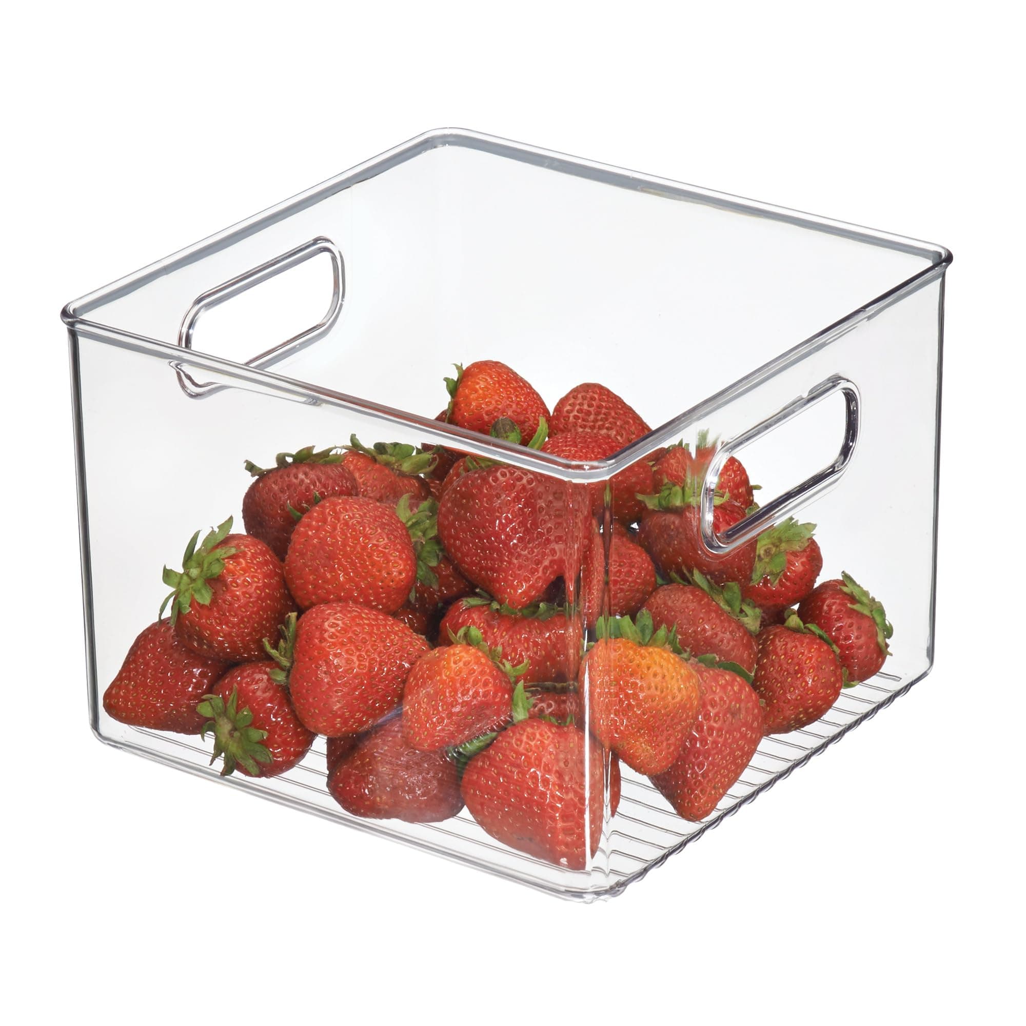 iDesign Kitchen Storage Container Bin, Clear, Large, 71230ES