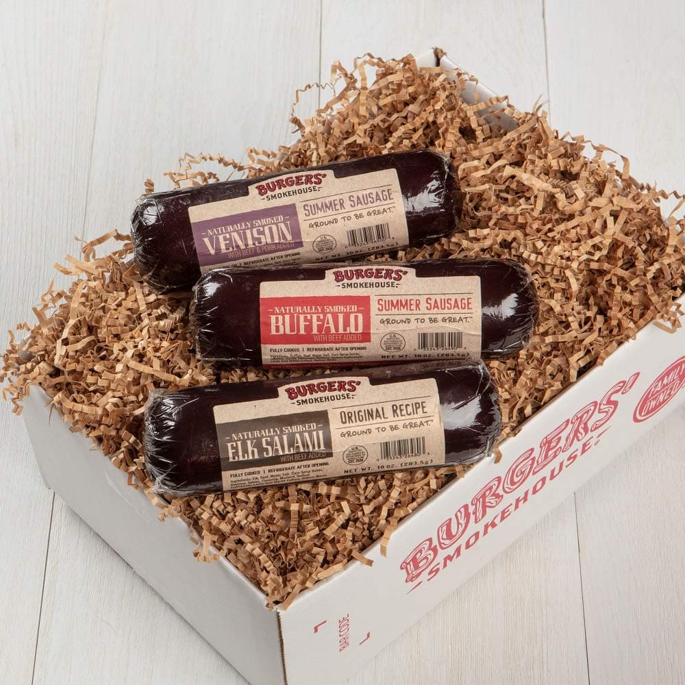 Burgers' Smokehouse Wild Game Sausage Sampler