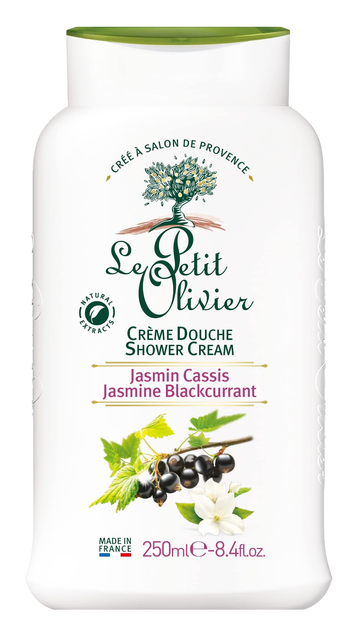 Le Petit OlivierShower Cream - Jasmine Blackcurrant for Unisex - 8.4 oz Shower Cream