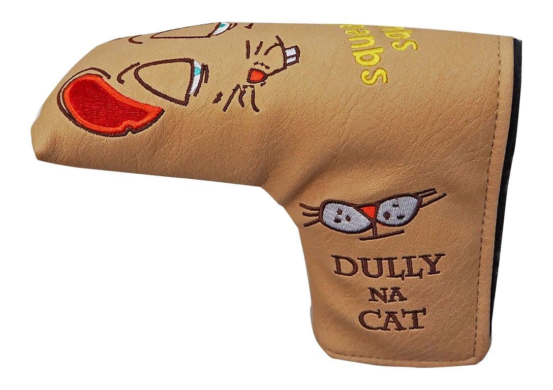 DULLY NA CAT Golf Japan Putter Head Cover Blade {Amigo}