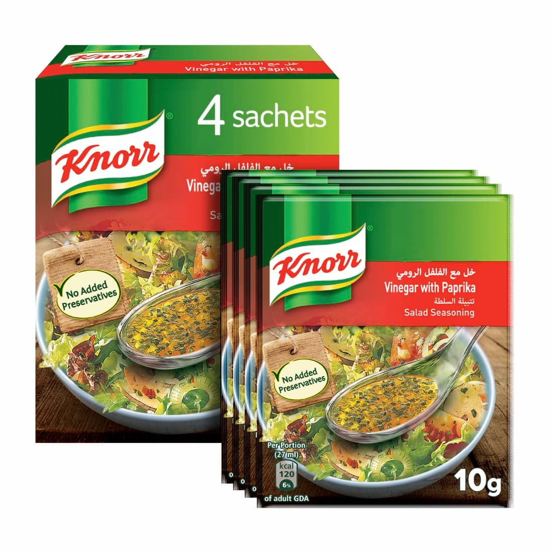 Knorr Salad Mixes Vinegar & Paprika, 10 g