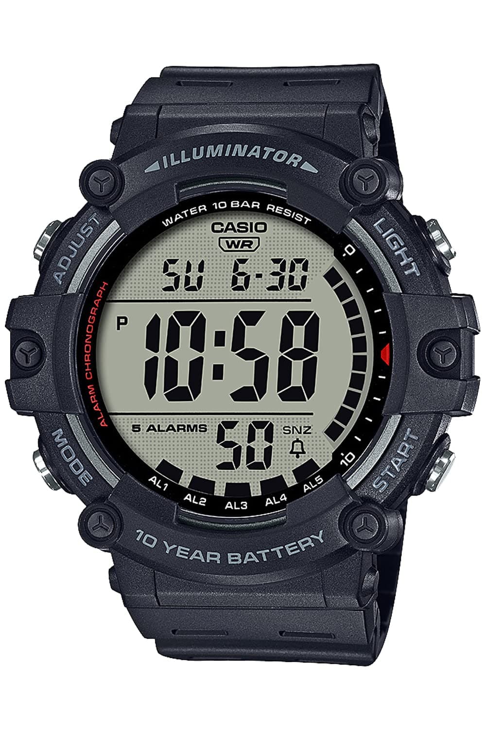 Collection AE1500WH/DW291/MWD110 (Digital_Big Face) Wristwatch