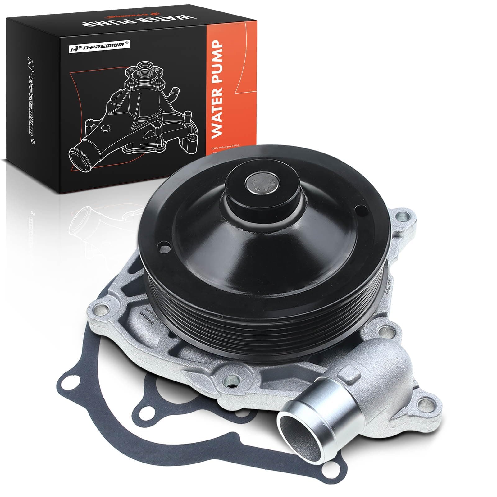 A-Premium Engine Water Pump Compatible with Porsche 911 1998-2008 Boxster 1997-2008 Cayman 2006-2008
