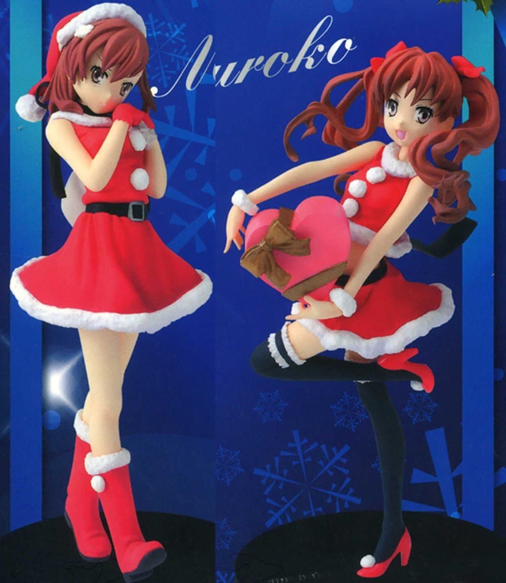 To Aru Majutsu no Index II Misaka Mikoto Shirai Kuroko Santa Ver. Set of 2