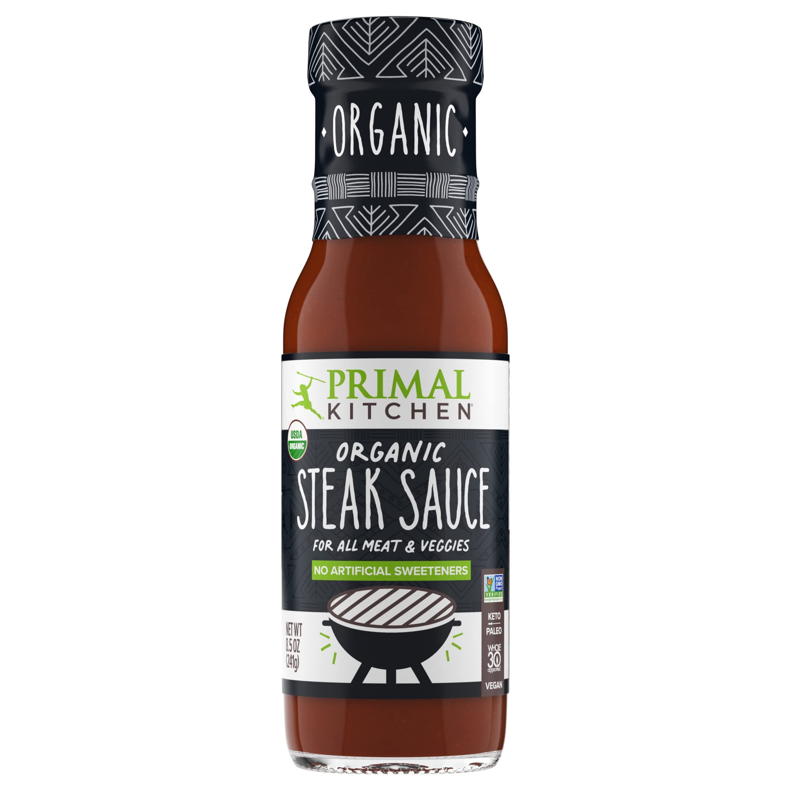 Primal Kitchen, Sugar Free Organic Steak Sauce, 8.5oz (241 g)