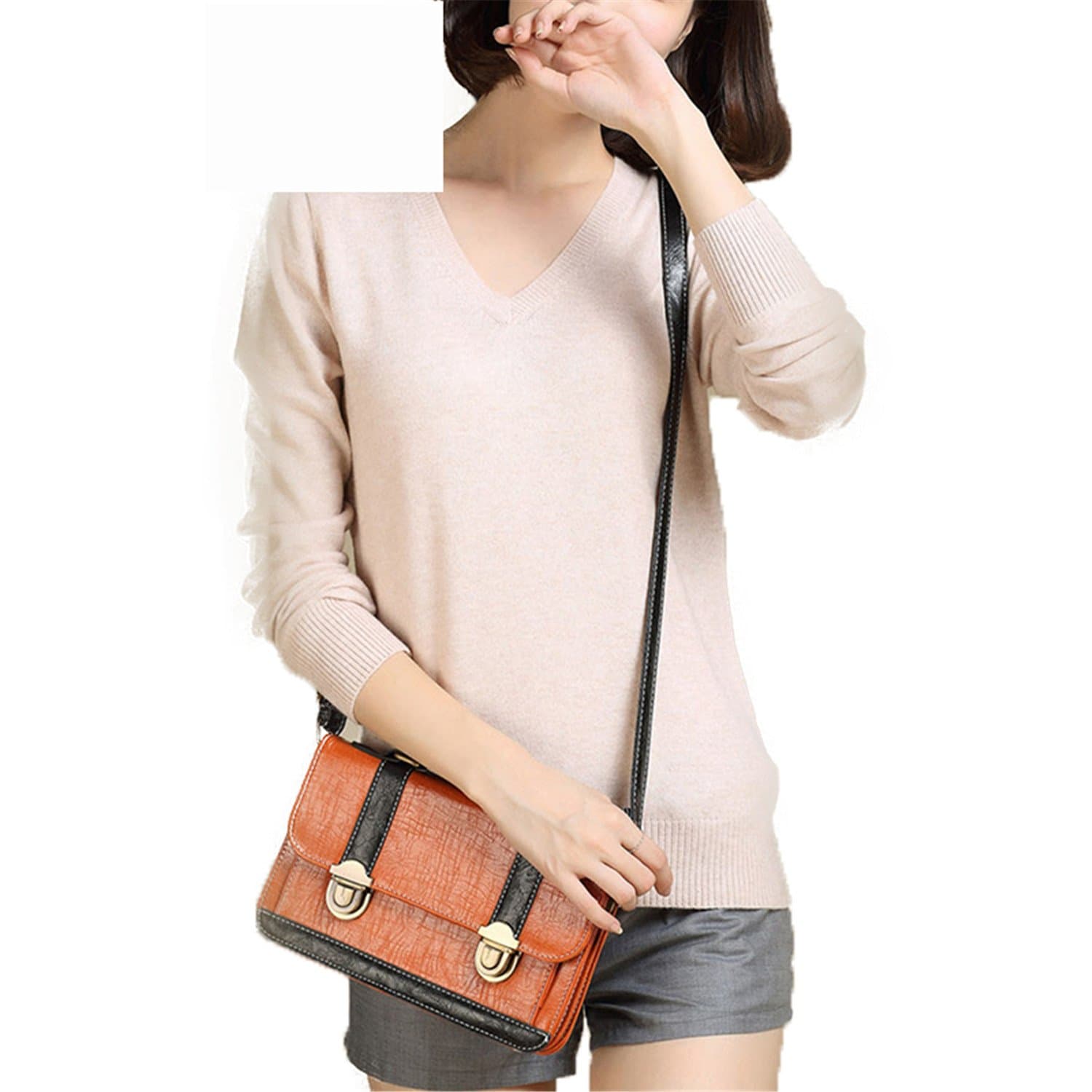 Changde360 Warm Hot Casual Knitted Long Sleeve Women Real Cashmere Slim Sweater Pullovers 2016 Autumn Winter Wool Female Poncho Pure Plus Size RedXXL Soft