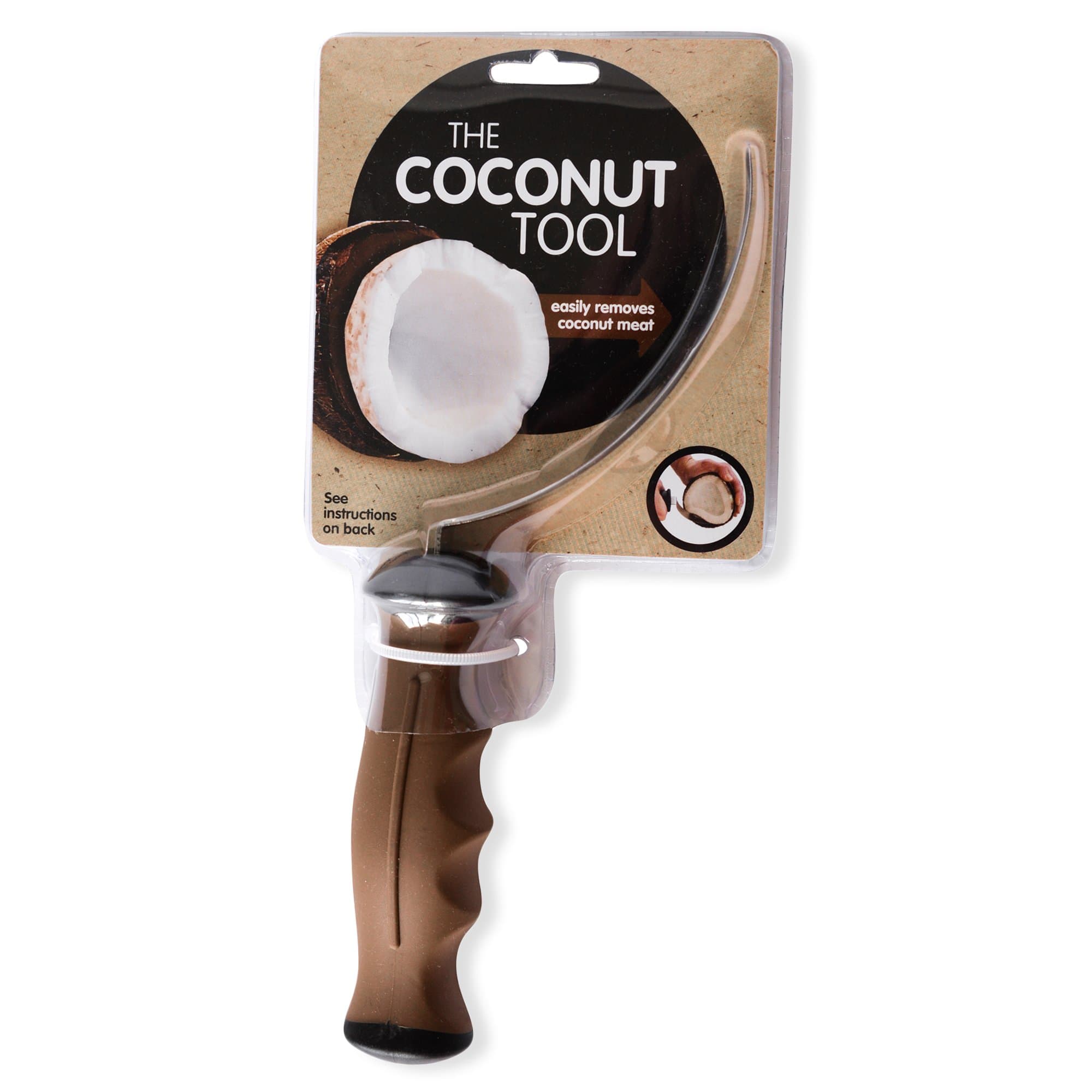 Stainless Steel Coconut Meat Removal Knife