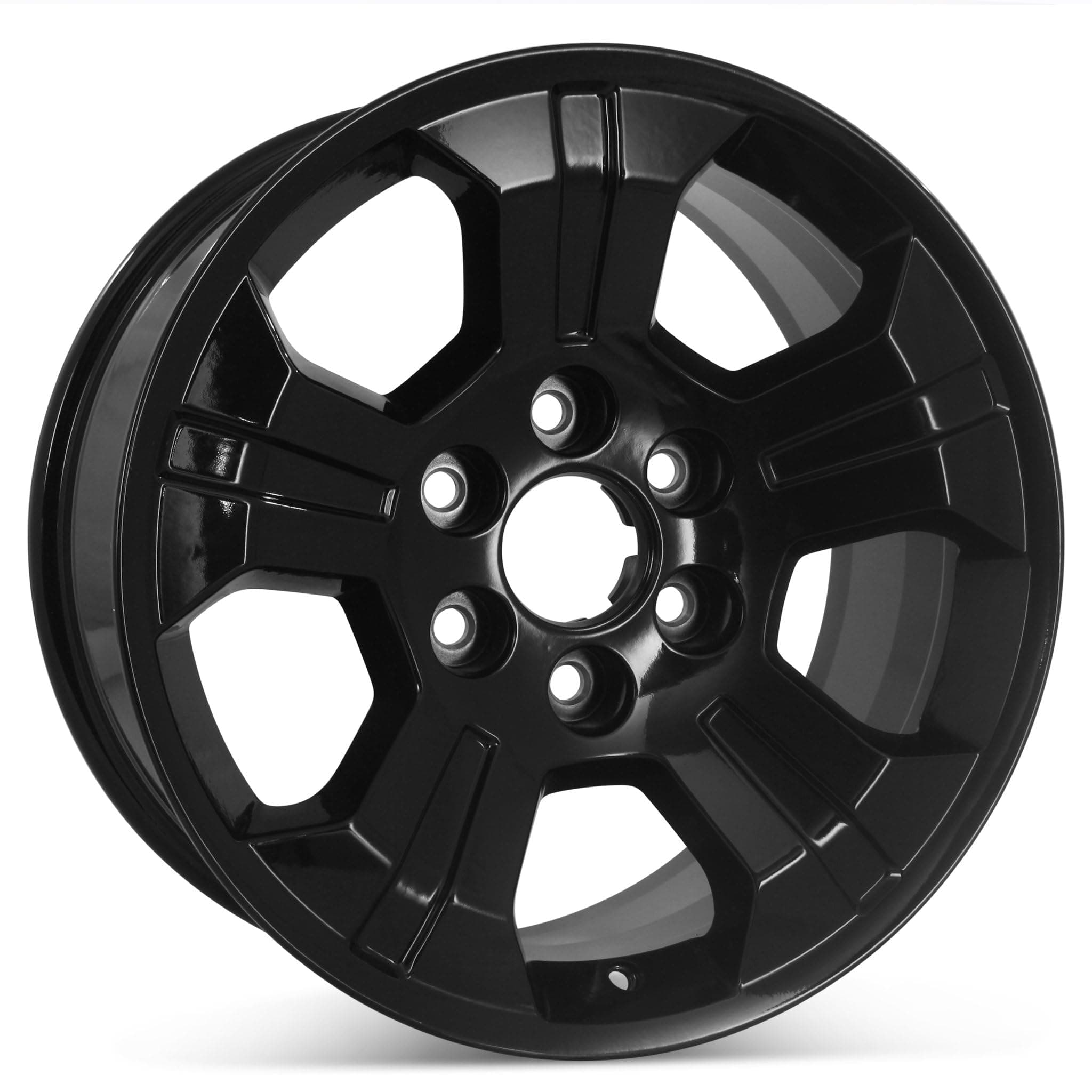 New 18" x 8.5" Replacement Wheel for Chevrolet Silverado Tahoe Suburban/GMC Sierra 2014-2020 Gloss Black Rim 5647