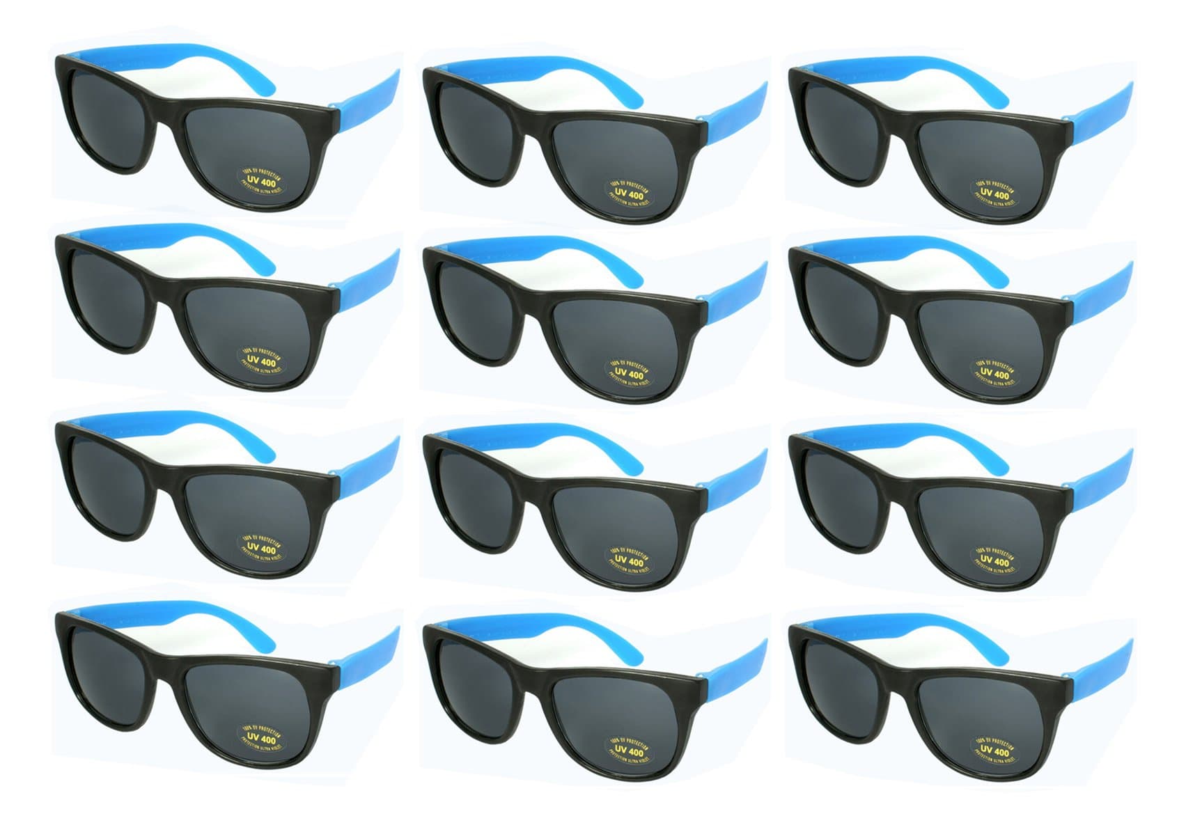 80s Neon Party Sunglasses for Adult Party Favors with CPSIA certified-Lead(Pb) Content Free