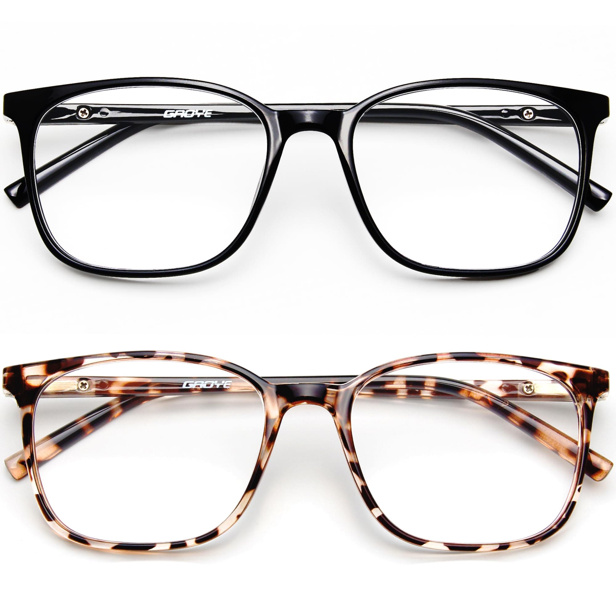 Ultralight Blue Light Glasses for Women - Computer Protection Glasses for All Day Comfort - Anti UV Glare & Eyestrain