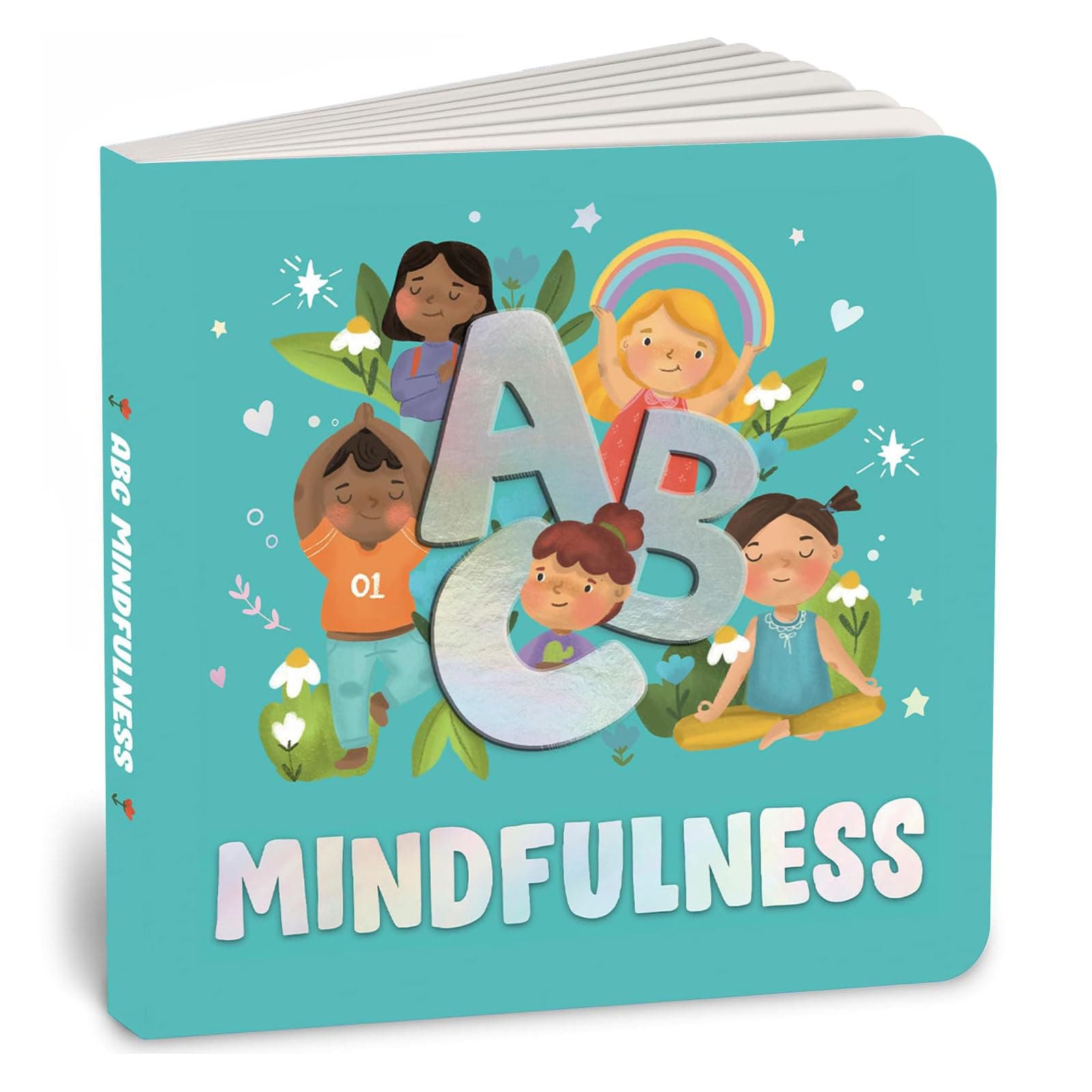 ABC Series- Mindfulness: A Calming A to Z Guide to Focus, Breathing & Mindful Moments | Illustrated Board Book to Help Kids and Toddlers Practice Calm, Patience & Awareness | Ages 3+ [Select Learning]