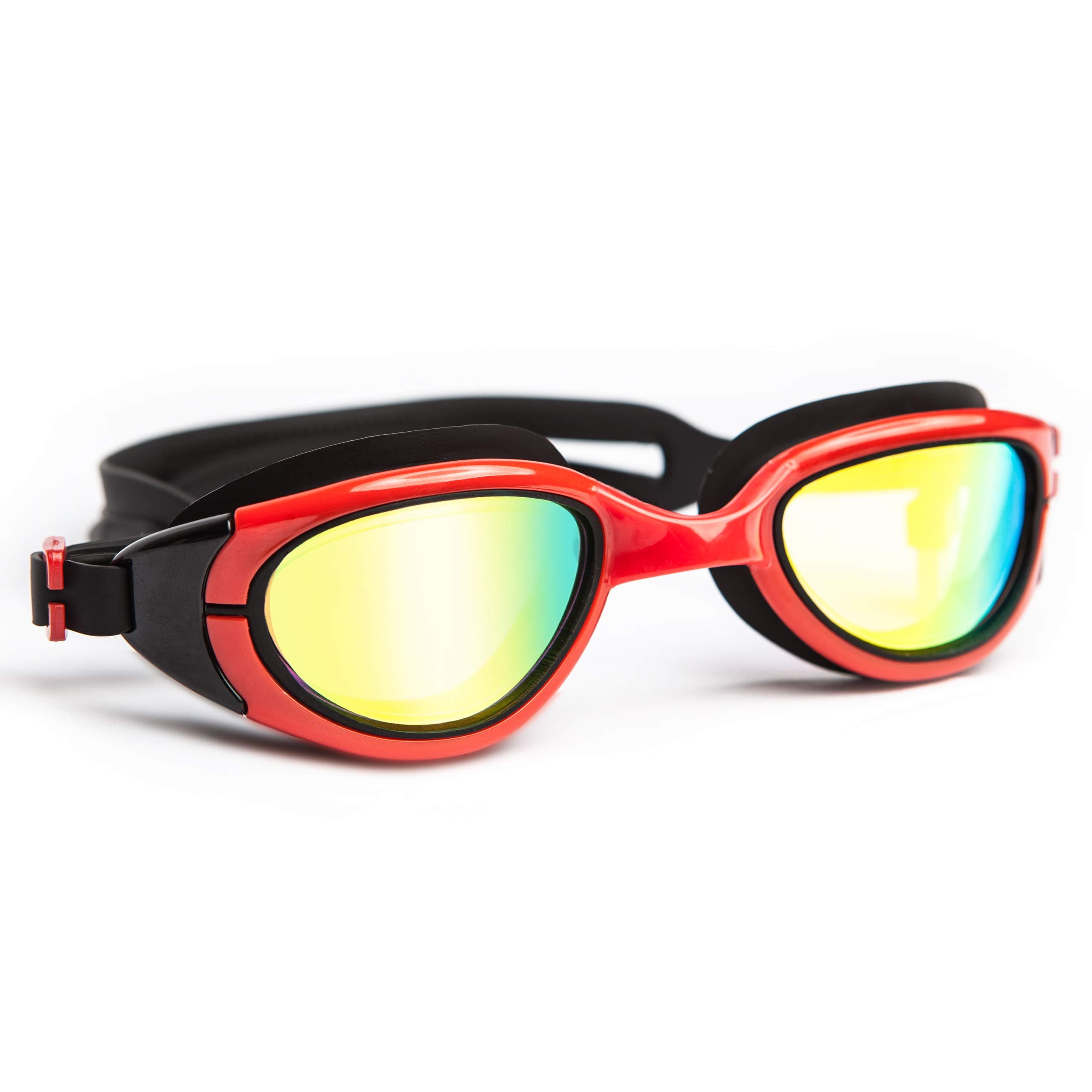 Island Sports, Adult Mirrored, Anti Fog Swimming Goggles. Perfect for Pool or Open Water Triathlon Swimming.