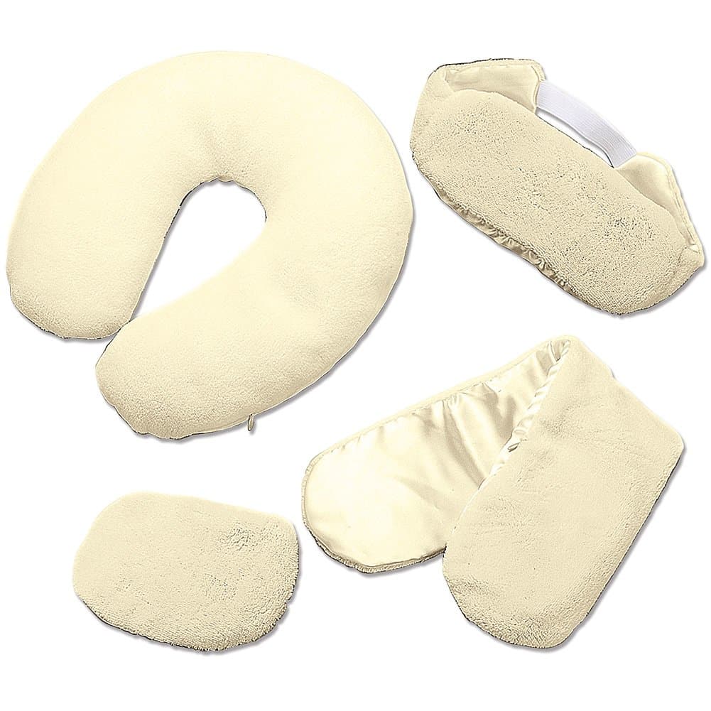 Hot And Cold Spa Set: Hot/Cold Gel Inserts Wrap, Pad and Mask