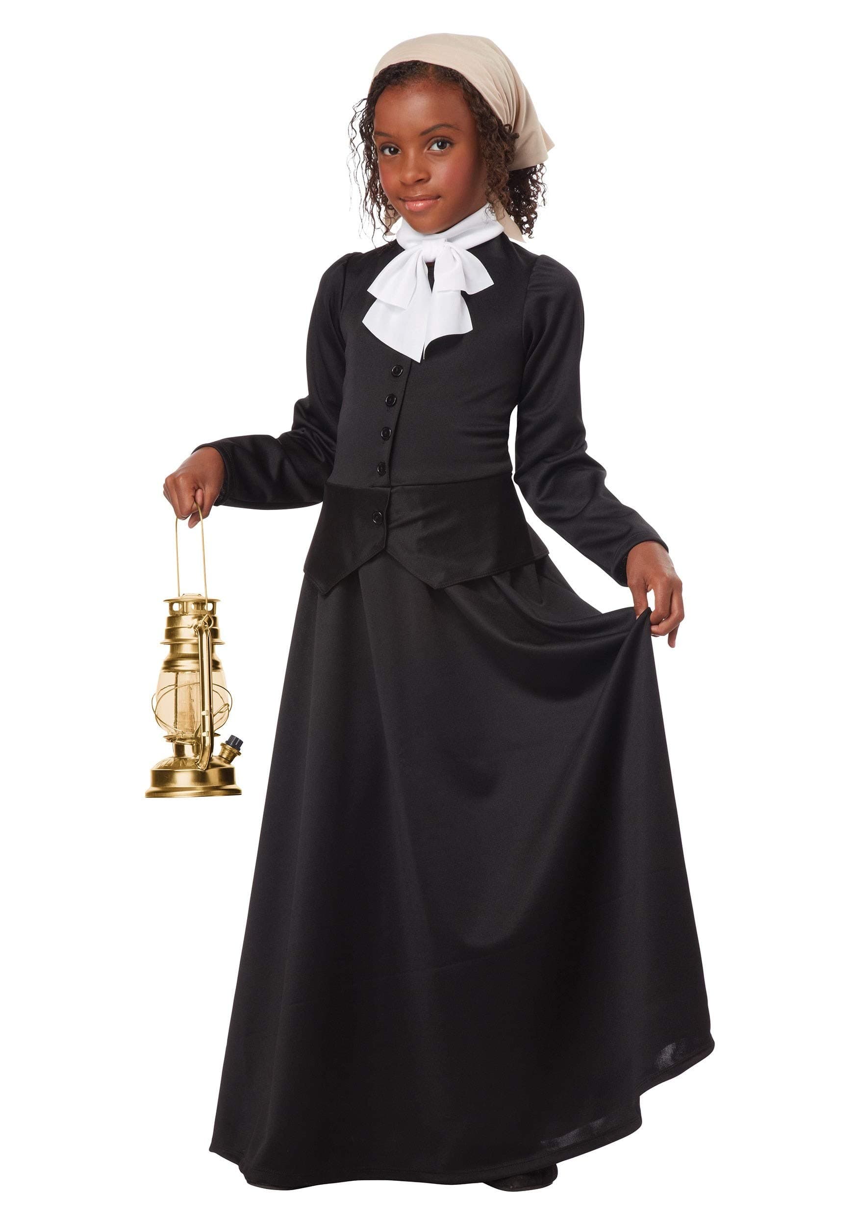 California Costumes Susan B. Anthony / Harriet Tubman Girl Costume