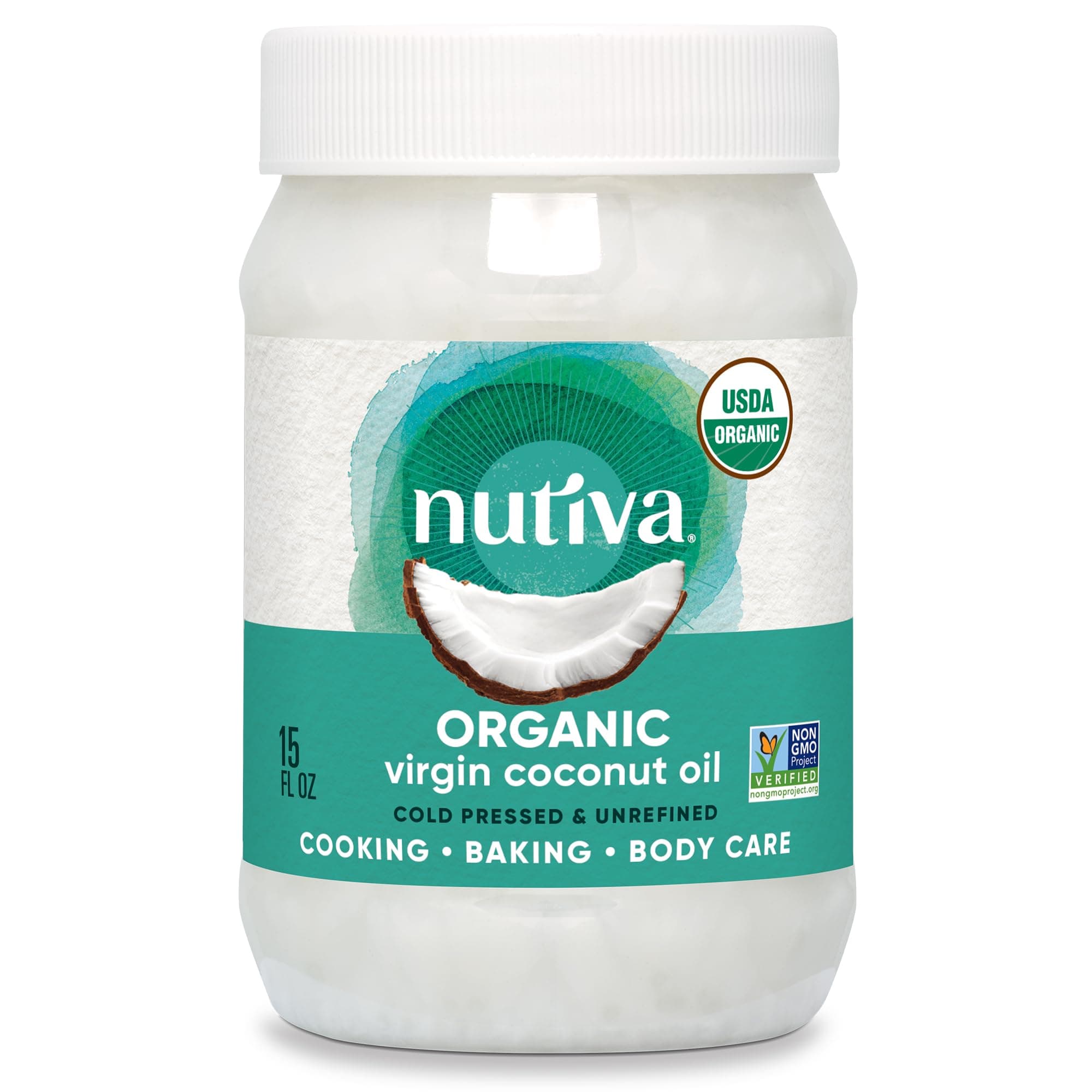 Nutiva Organic Extra Virgin Coconut Oil 444 ml