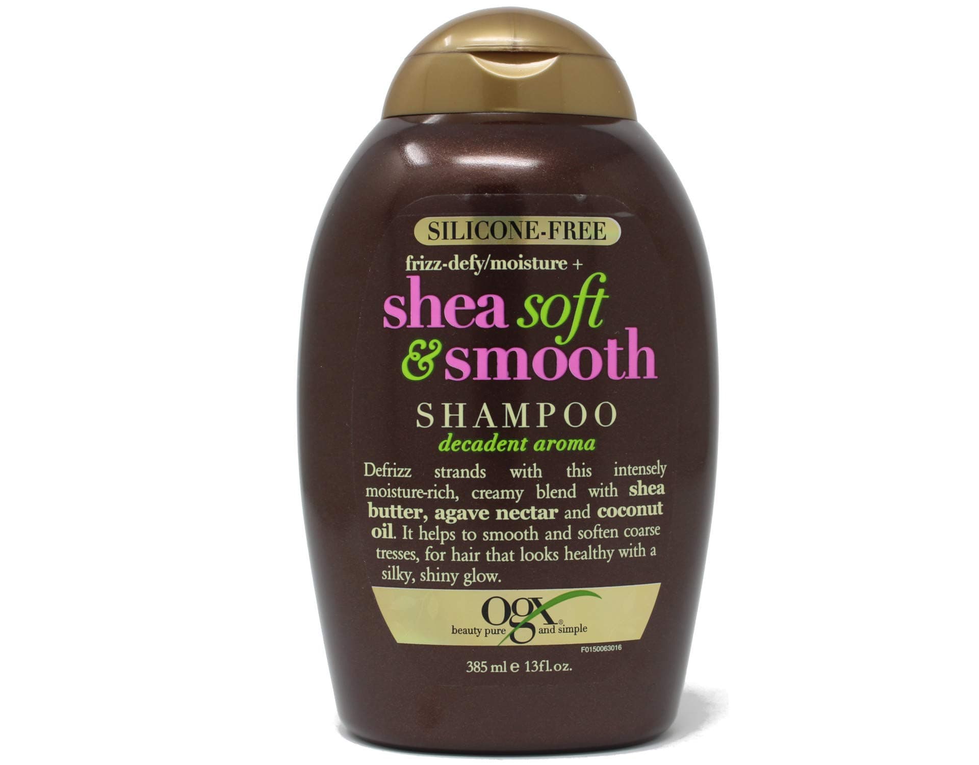 OGX Frizz-Defy/Moisture + Shampoo, (90150) Shea Soft & Smooth 13 Fl Oz