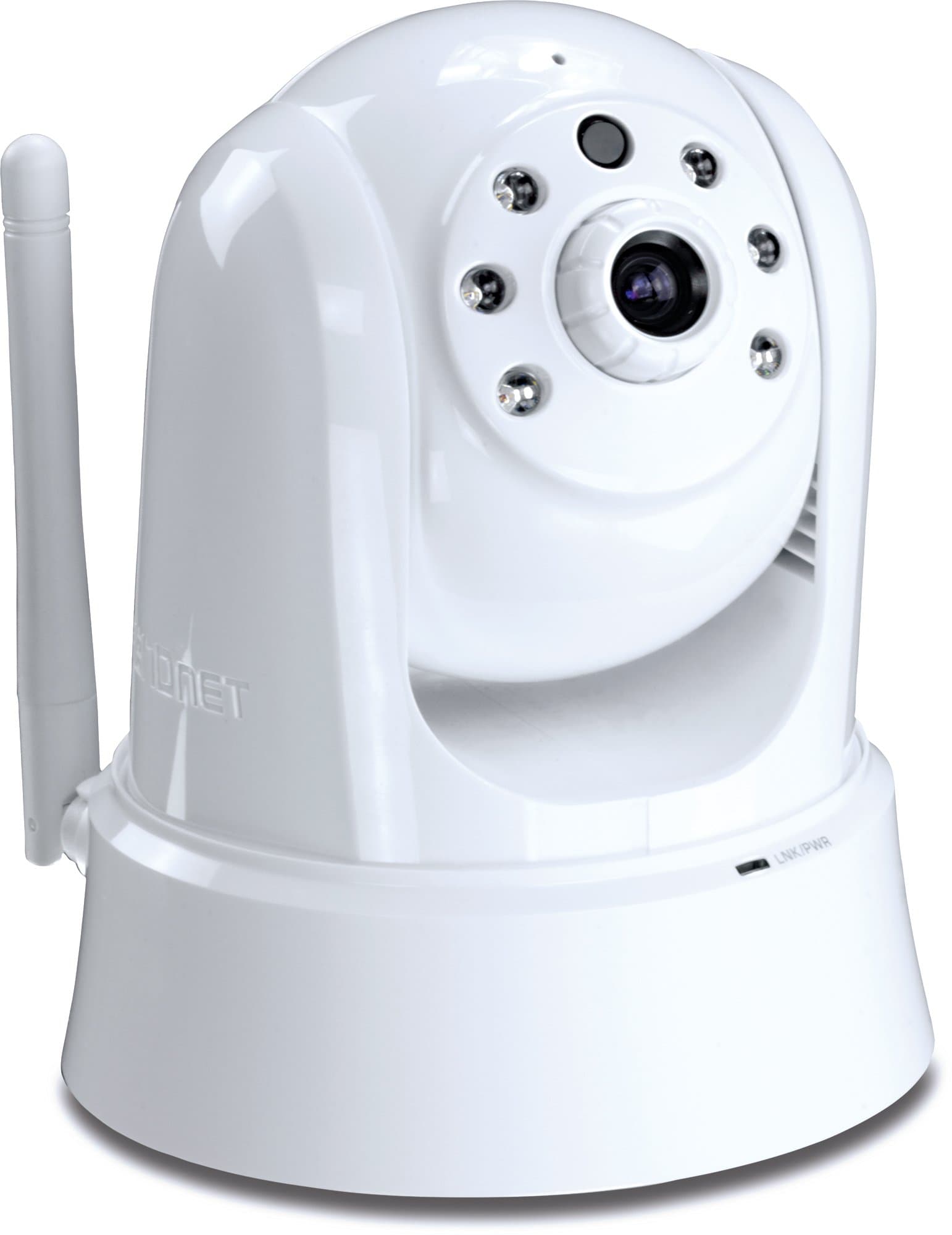 TRENDnet 720p HD Wireless Cloud Pan/Tilt/Zoom Surveillance Camera, 2-Way Audio, 25 Ft. Night Vision, MicroSD Card slot, Easy setup, WPS one-touch setup, TV-IP862IC
