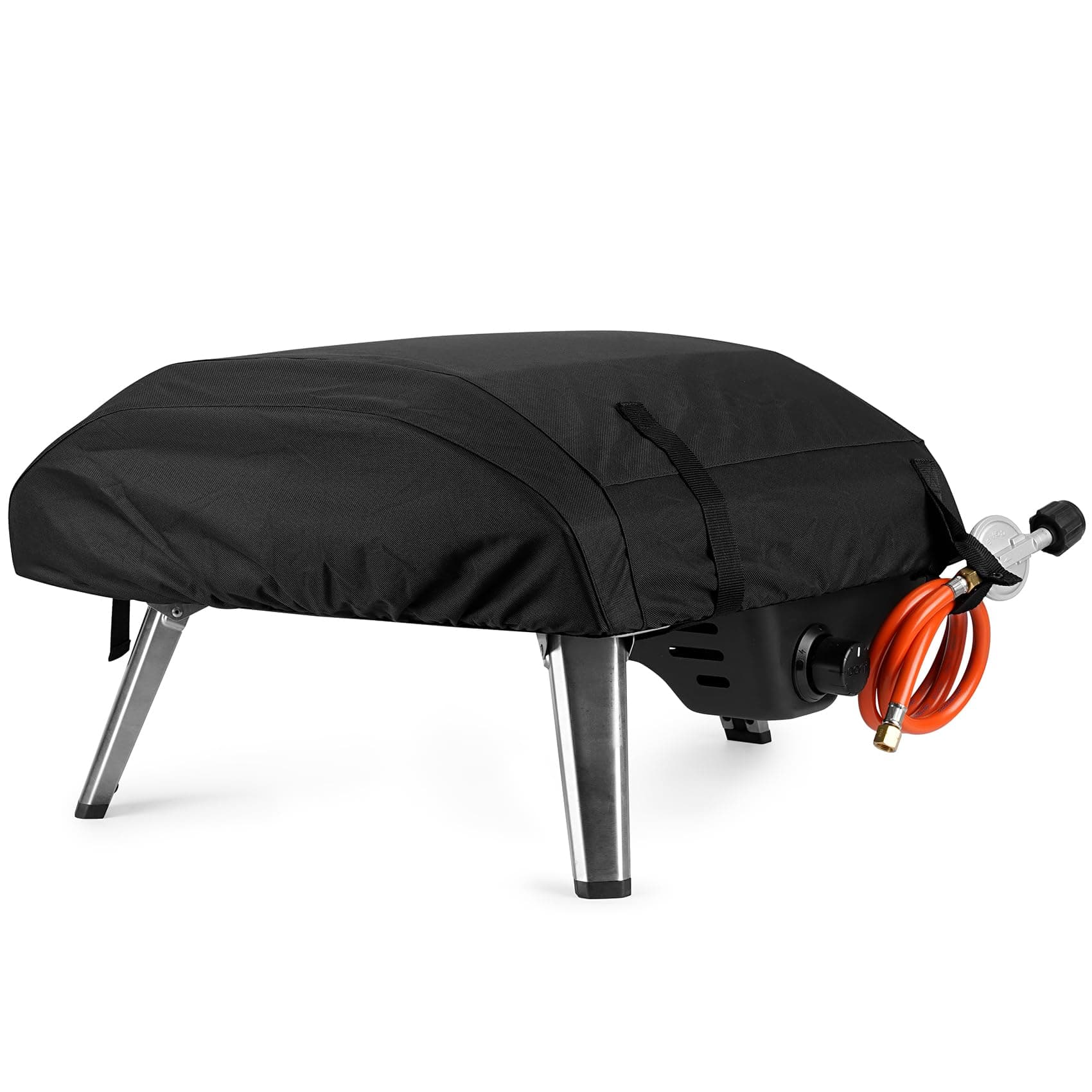 Pizza Oven Cover for Ooni Koda 16 Pizza Oven, Outdoor Pizza Oven Protective Carry Cover Accessories, Heavy Duty Waterproof Weather Resistant Dust-Proof Oven Cover, Black