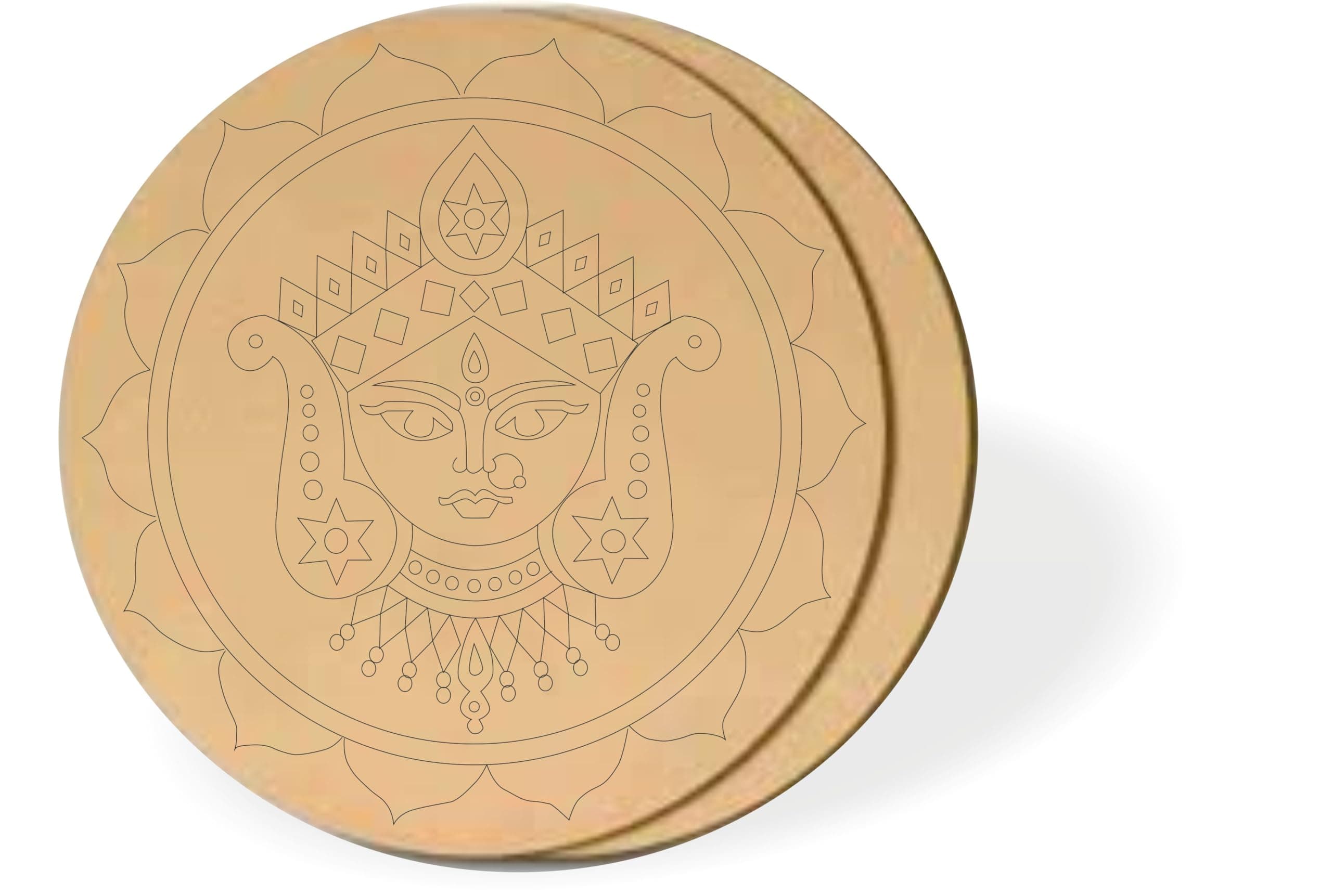 VARIETY CANVAS PRE Marked Wooden MDF Art and Craft Marking Wooden Plate Creative Paint Board for Crafts Work Artistic DIY Work Art (102)