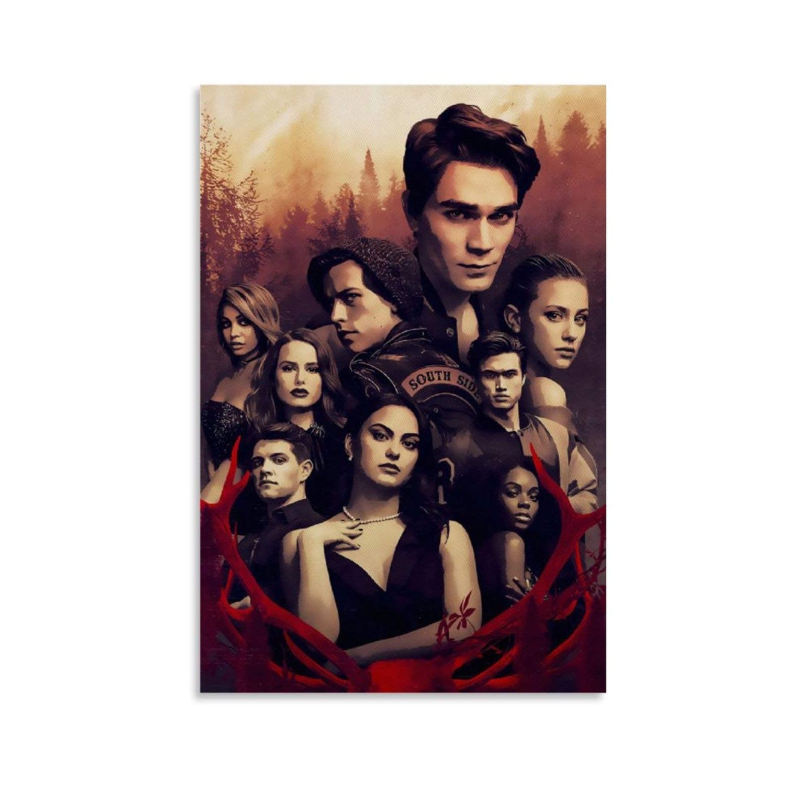 WSDSL Riverdale 4 Vintage Classic Movie TV Film Cool Wall Decor Art Print Poster Canvas Wall Art Bedroom bathroom wall decor Posters 16x24inch(40x60cm)