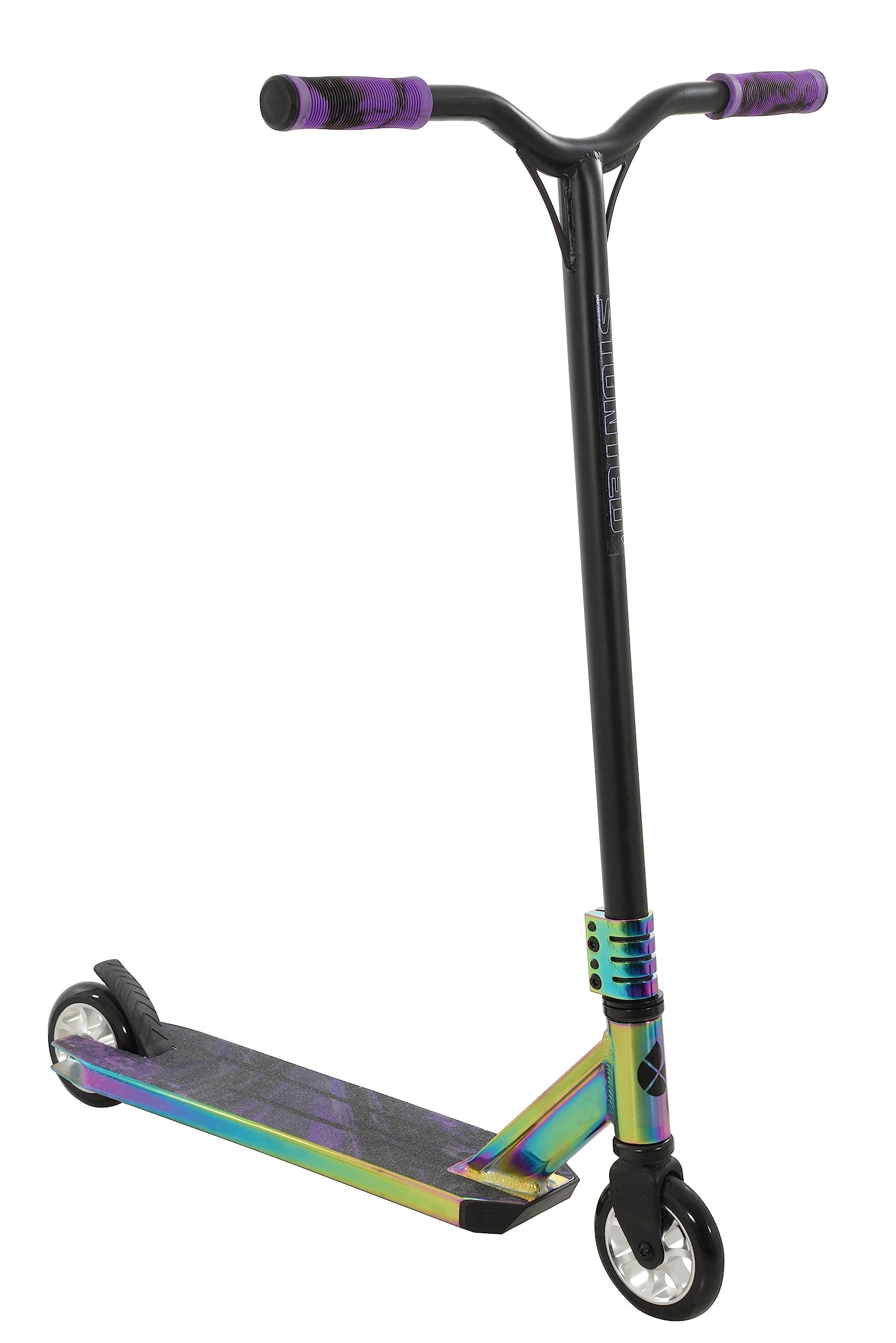 Stunted Urban Stunt Scooter Officially Licensed Cool Metallic Design, Robust Construction with Steel Brake, Optimal Ride, Perfect for Tricks - Suitable for Ages 8+